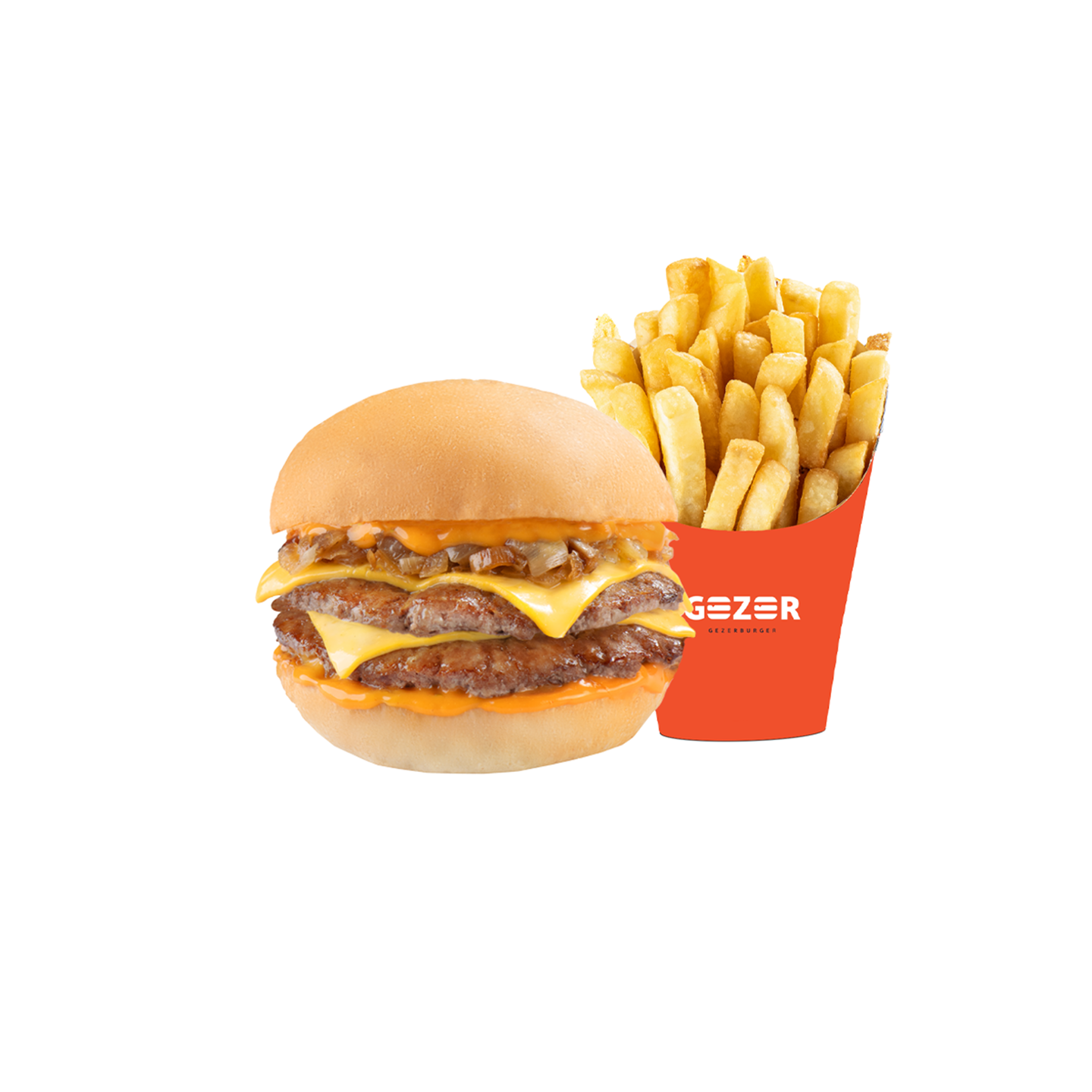 دبل كراميلايز مع فرايز