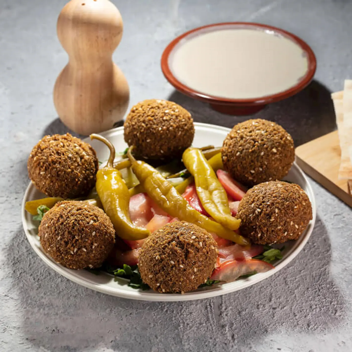Plate Falafel
