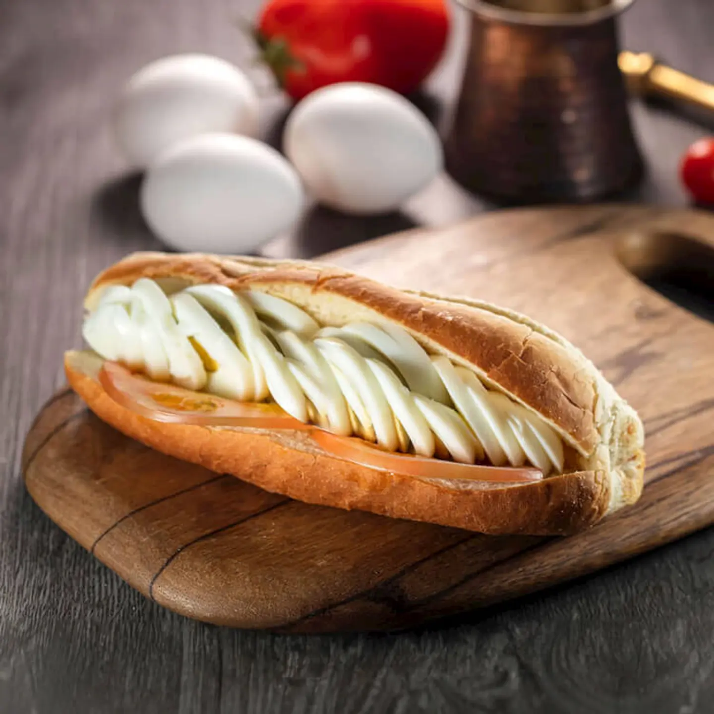 Sandwich Boiled Eggs