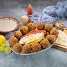 صحن فلافل كبير