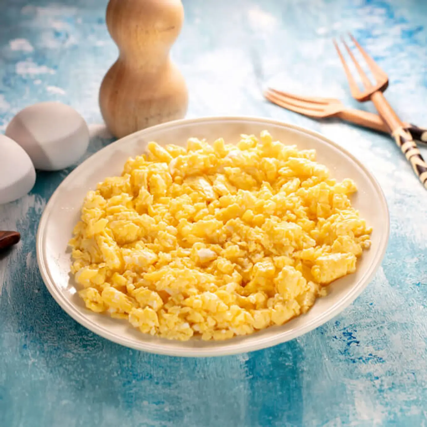 Plate Fried Eggs