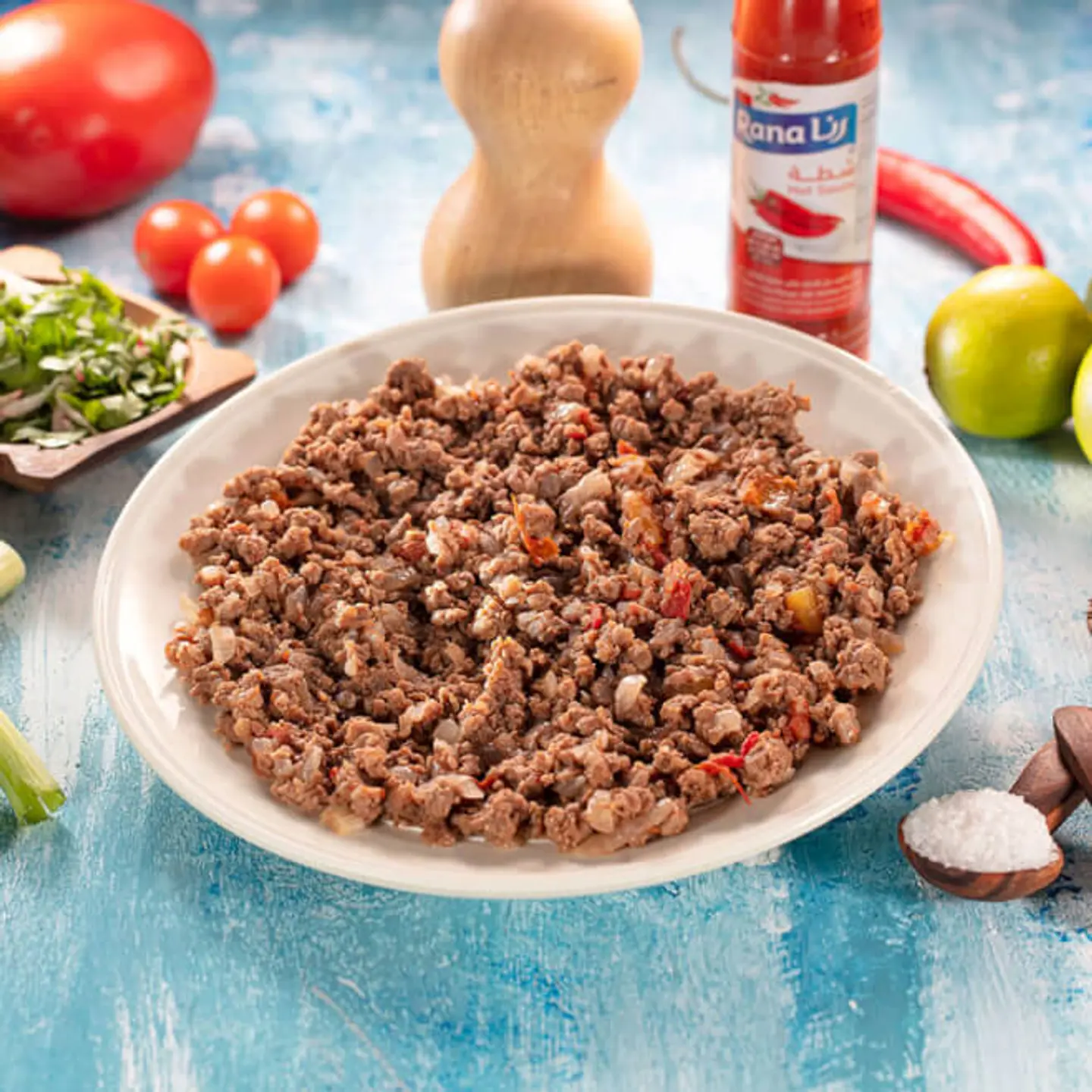 Plate Minced Meat