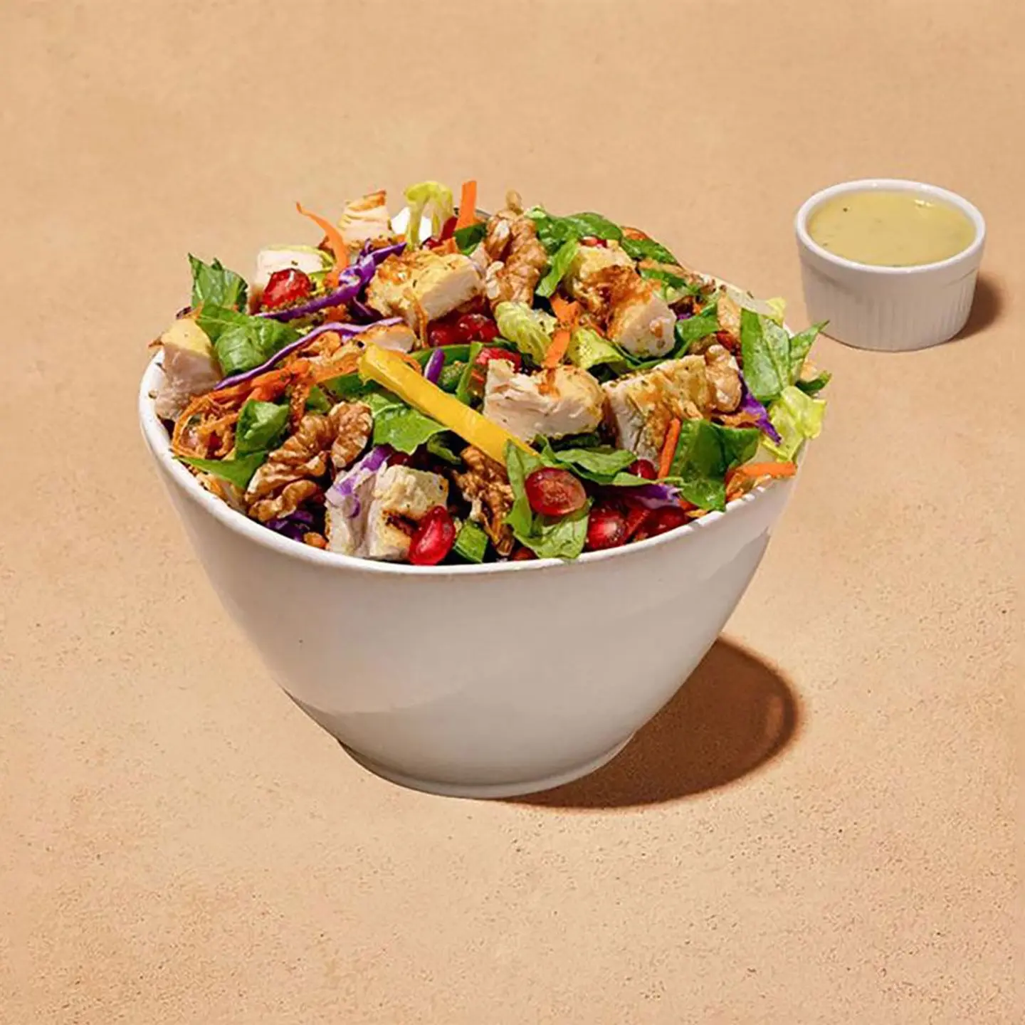 سلطة الدجاج المقرمشة