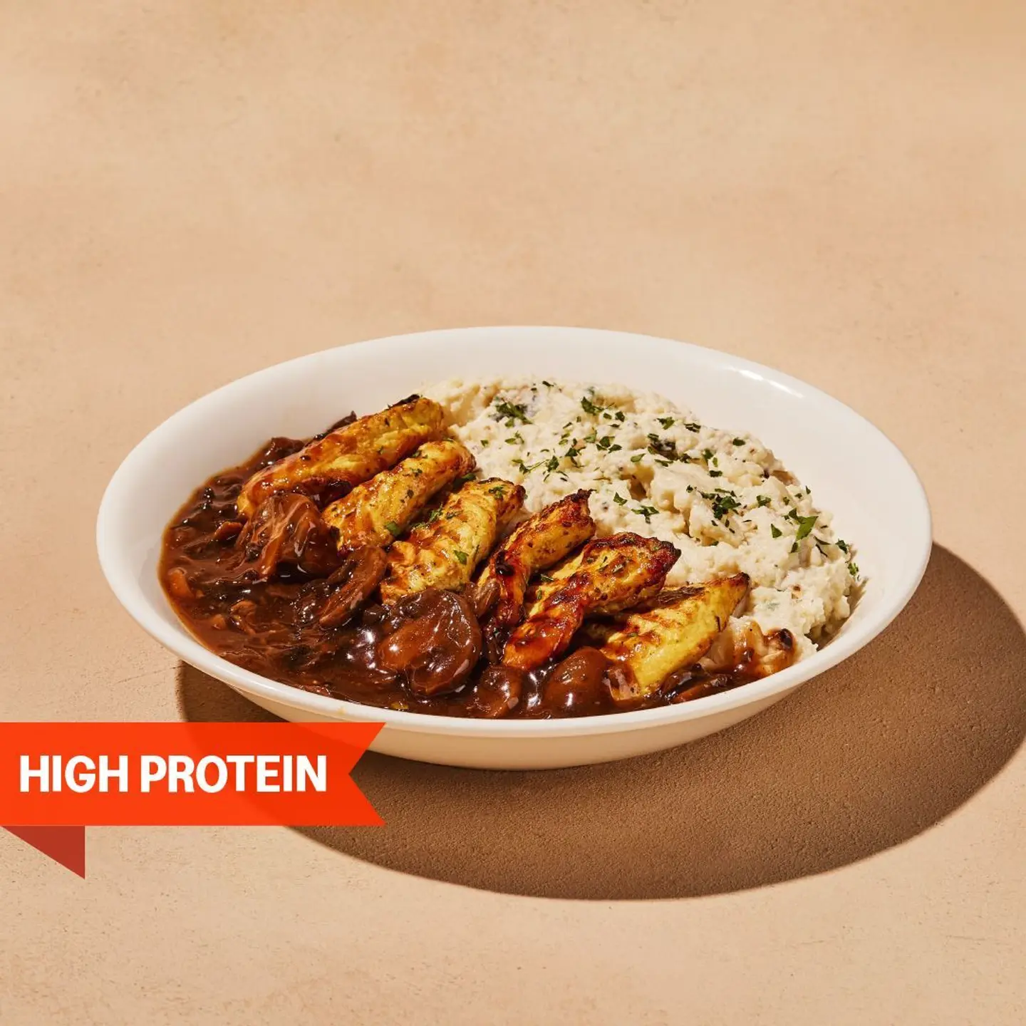 High Protein Grilled Chicken With Potato Mash