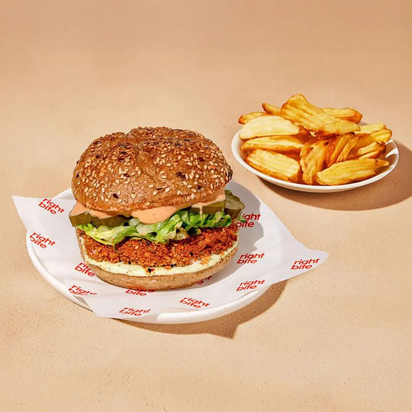 برجر دجاج أصلي