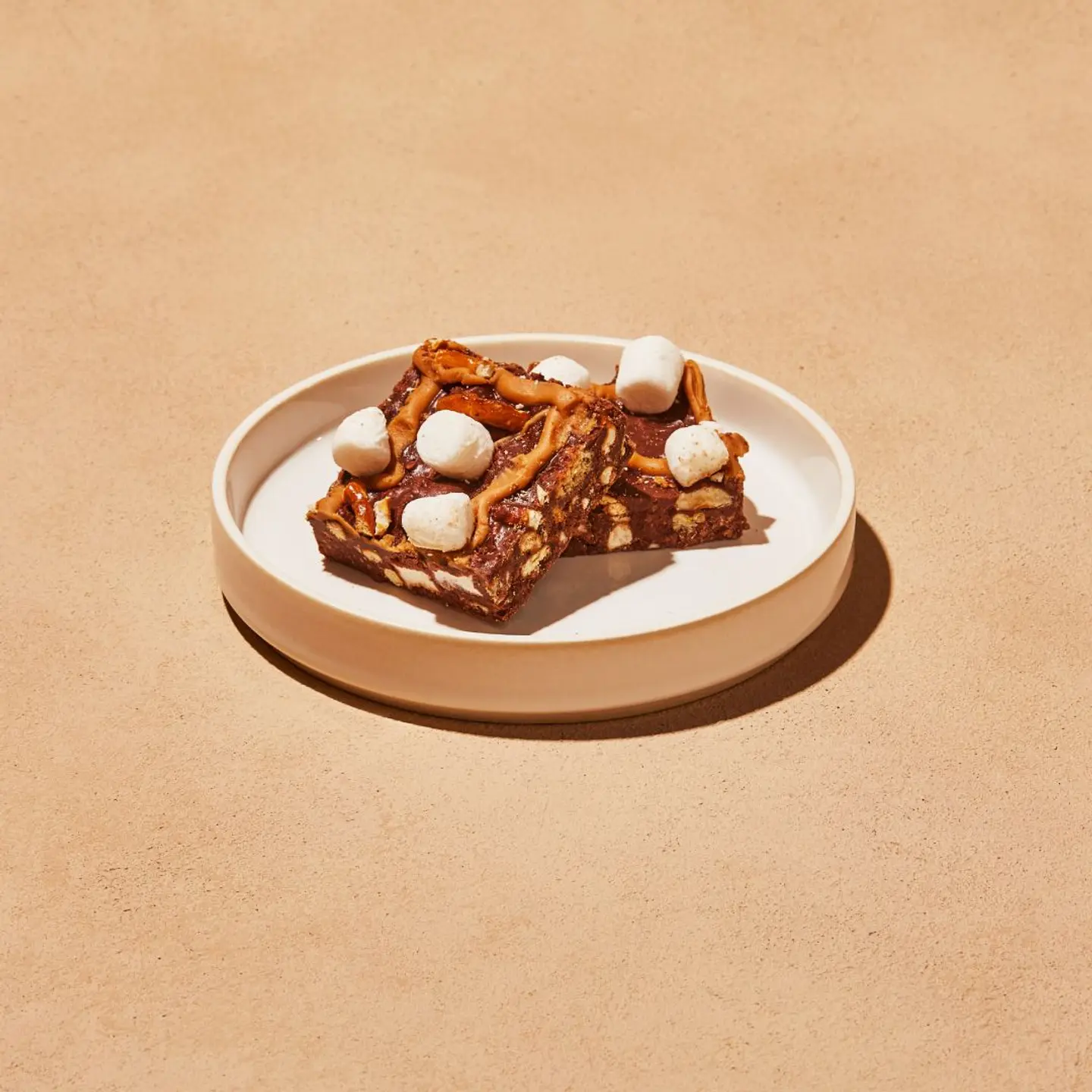 Peanut Butter & Pretzel Rocky Road