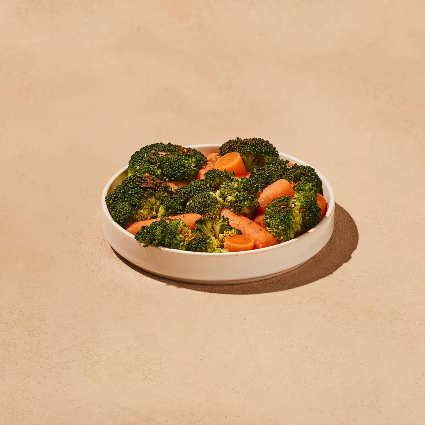 Cajun Broccoli And Baby Carrots
