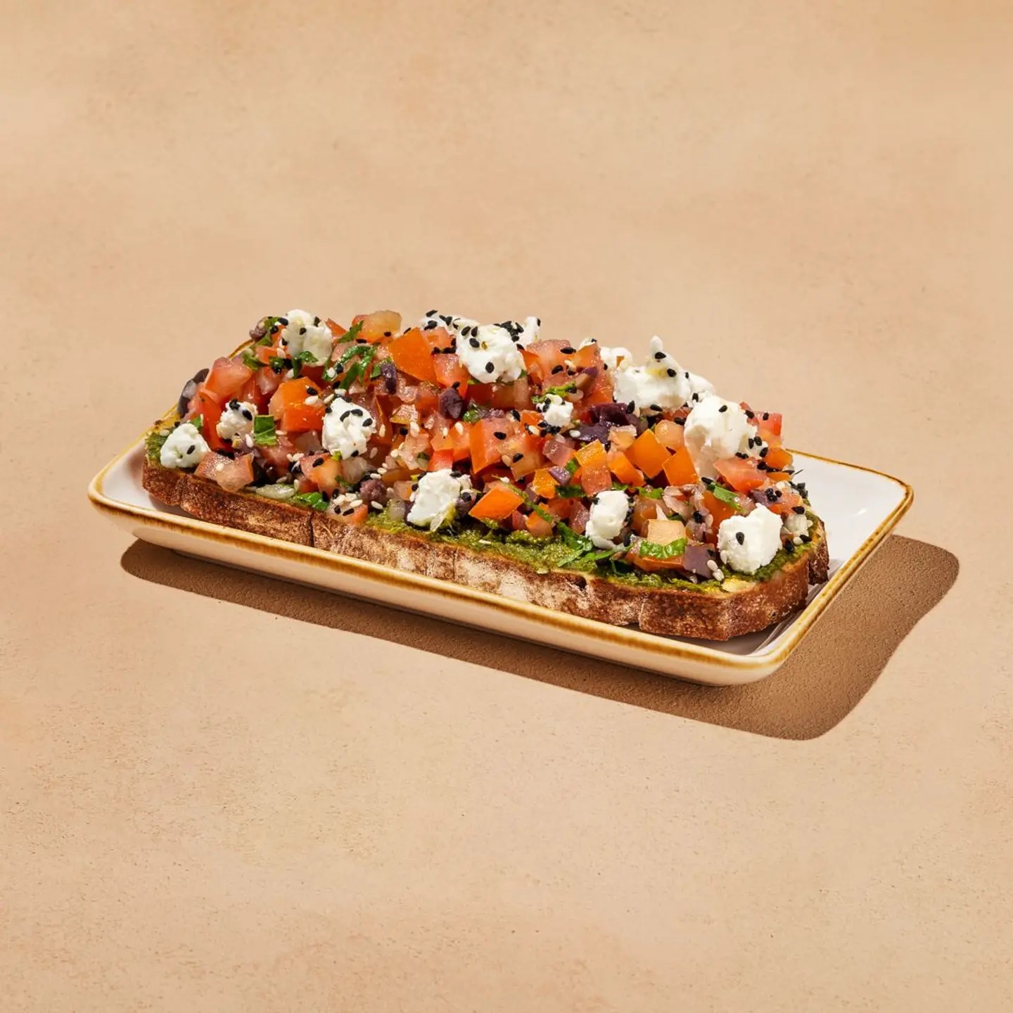 بروشيتا خبز محمص بالطماطم