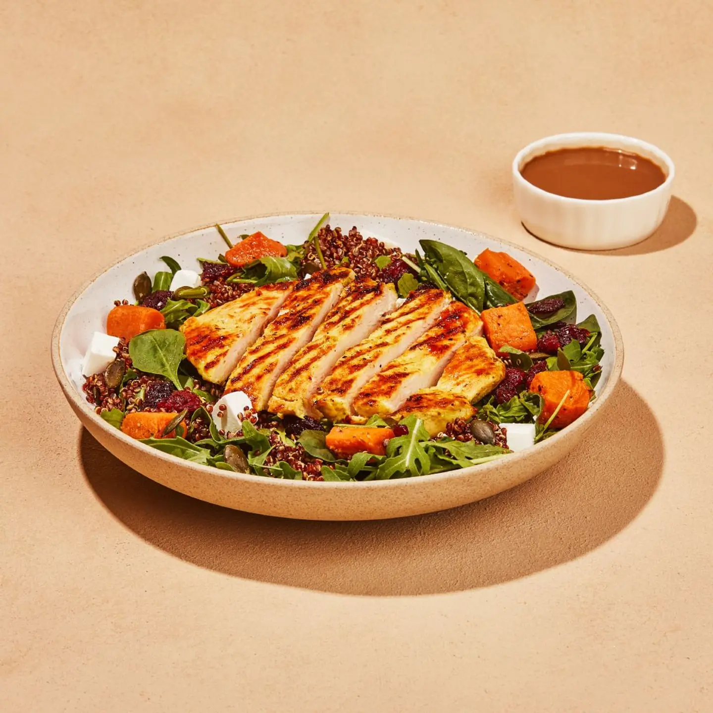 Chicken Quinoa & Pumpkin Salad