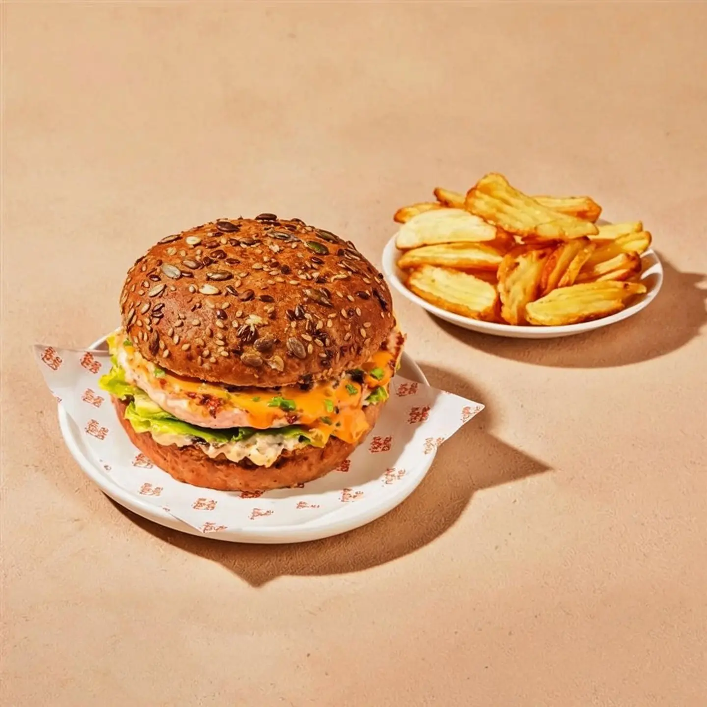 Dynamite Chicken Burger