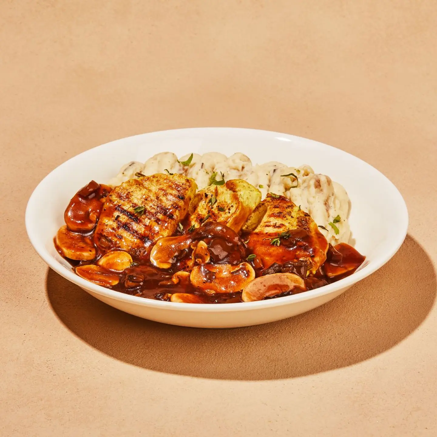 Grilled Chicken With Potato Mash