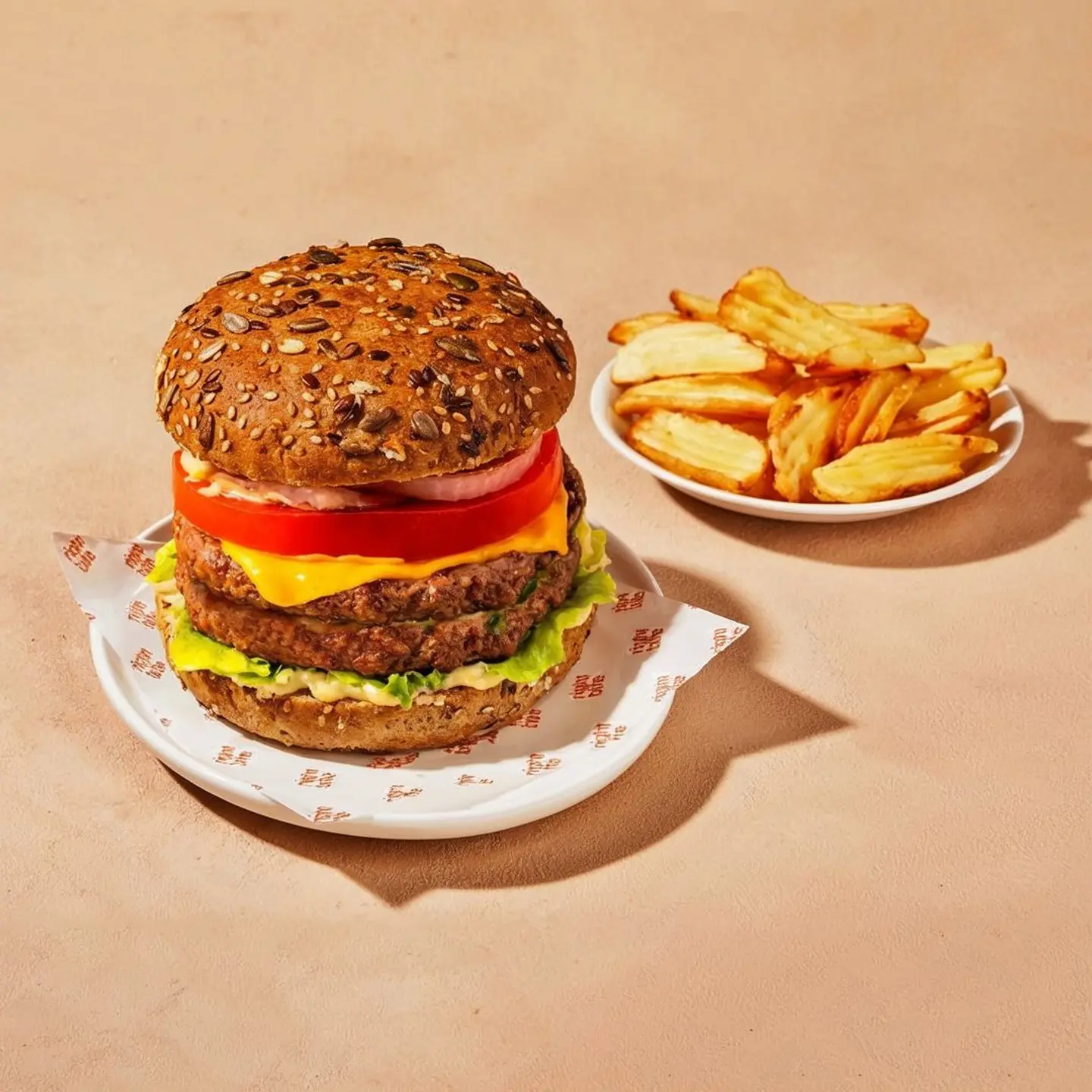 High Protein Classic Beef Burger