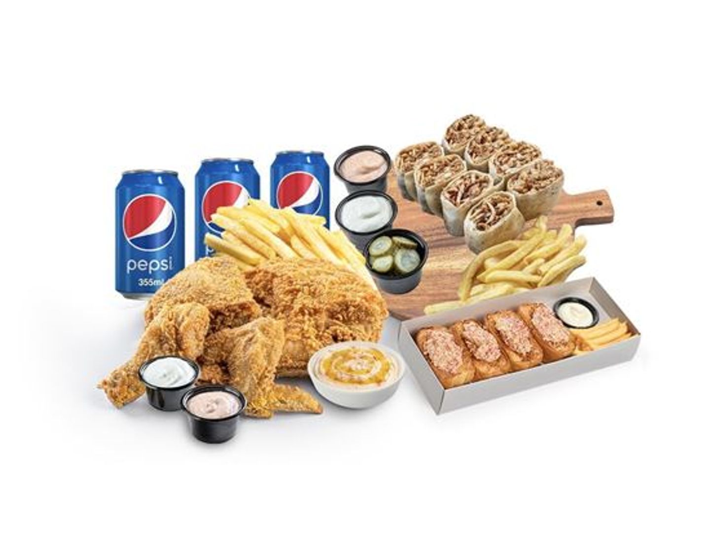 Meal For Three People