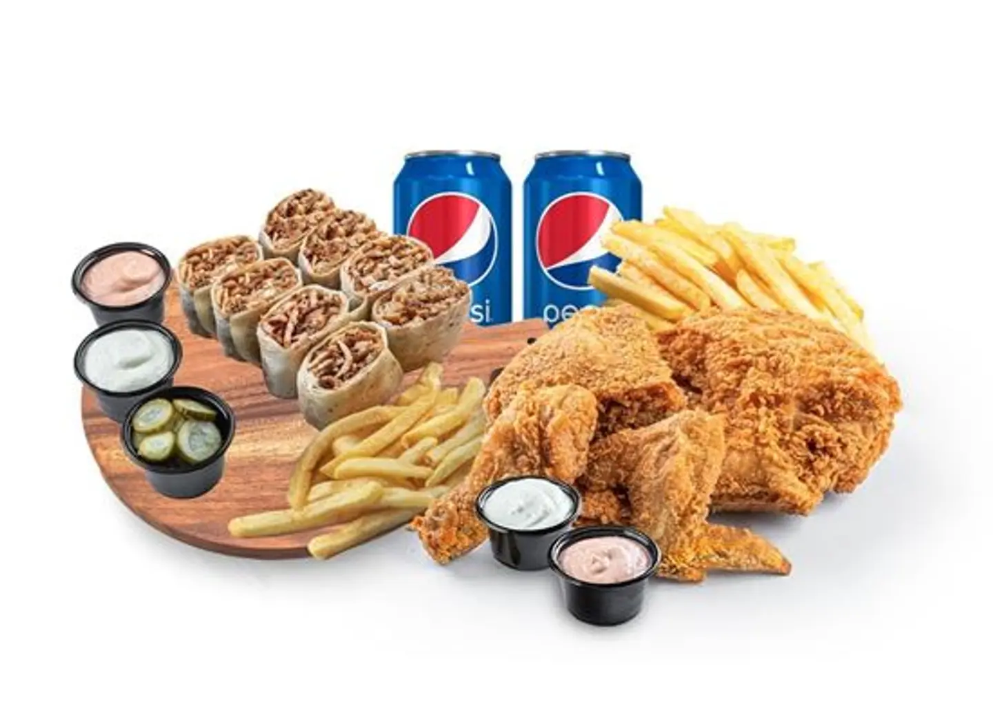 وجبة تشاركية - بروستد عادي