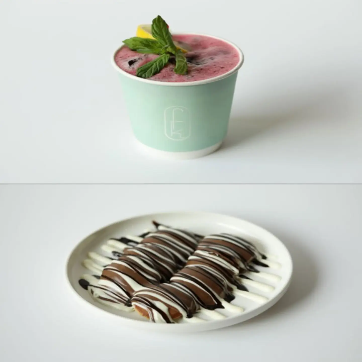 عرض بان كيك 7 قطع مع الكركديه