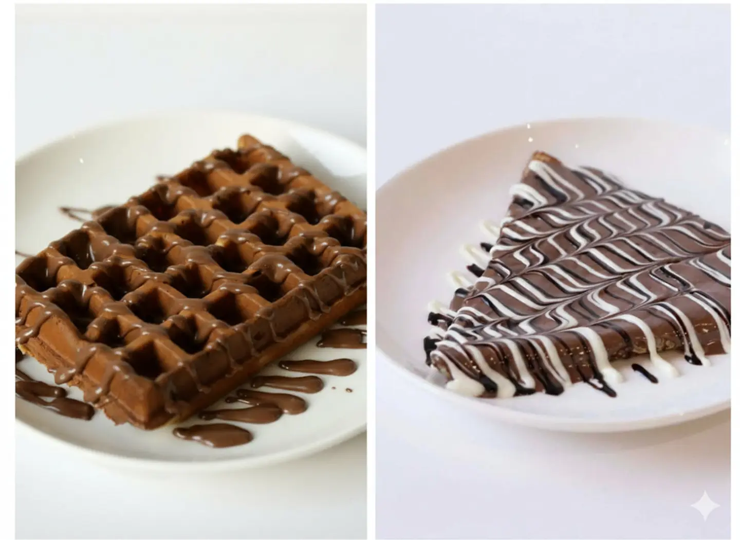 عرض إفطار كريب مع الوافل