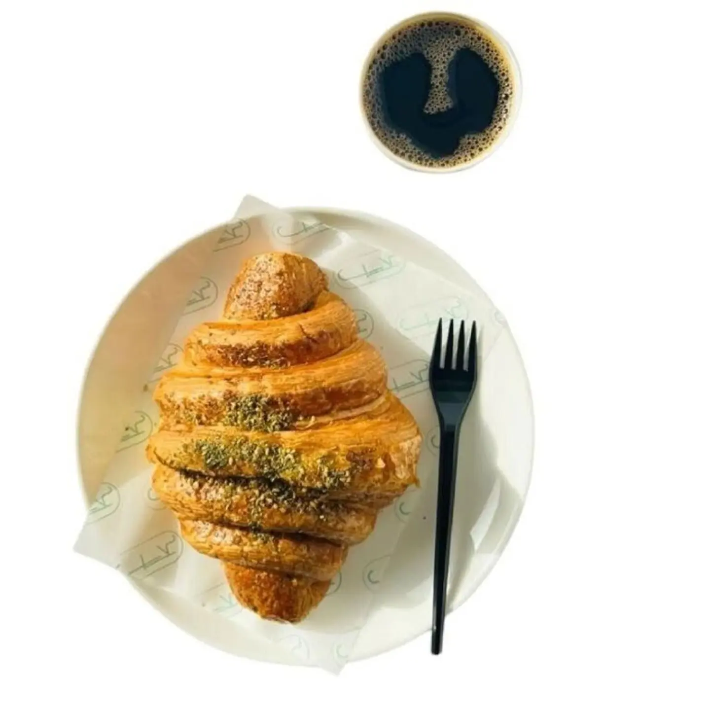 قهوه اليوم مع الكرواسون