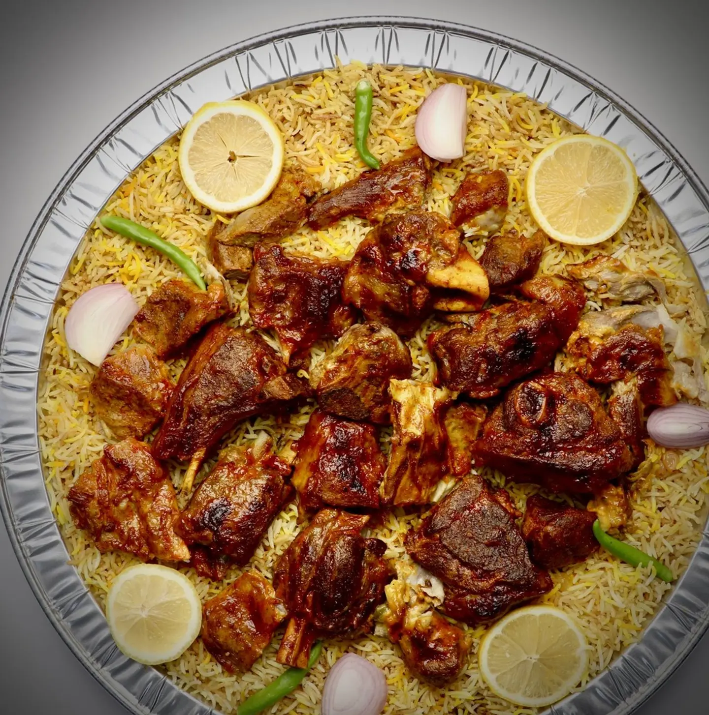 Hasi Four People, One Plate Of White Rice