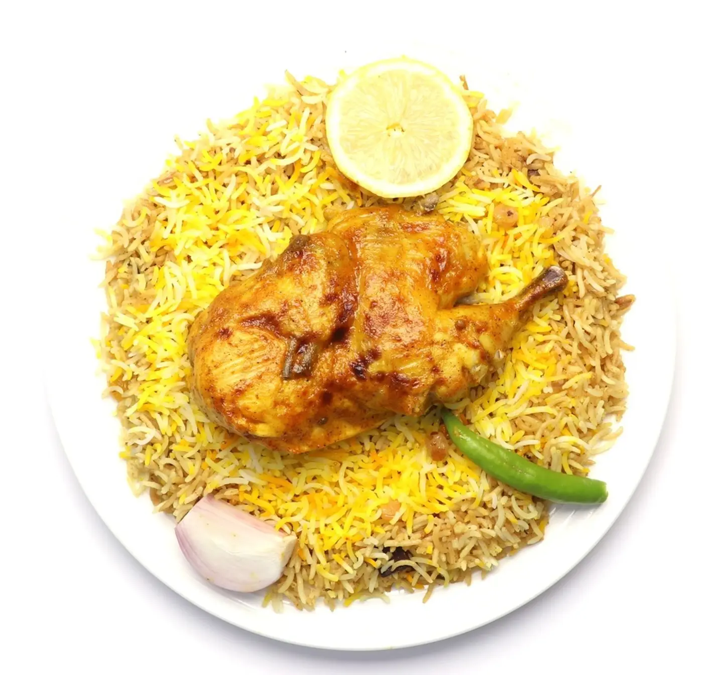 Chicken Frn Full With Biryani Rice