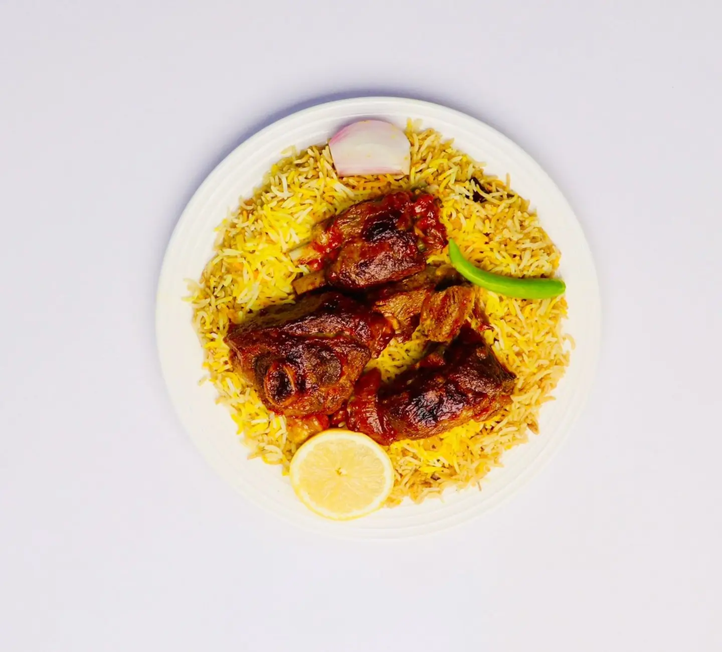 Two Lamb Biryani Rice