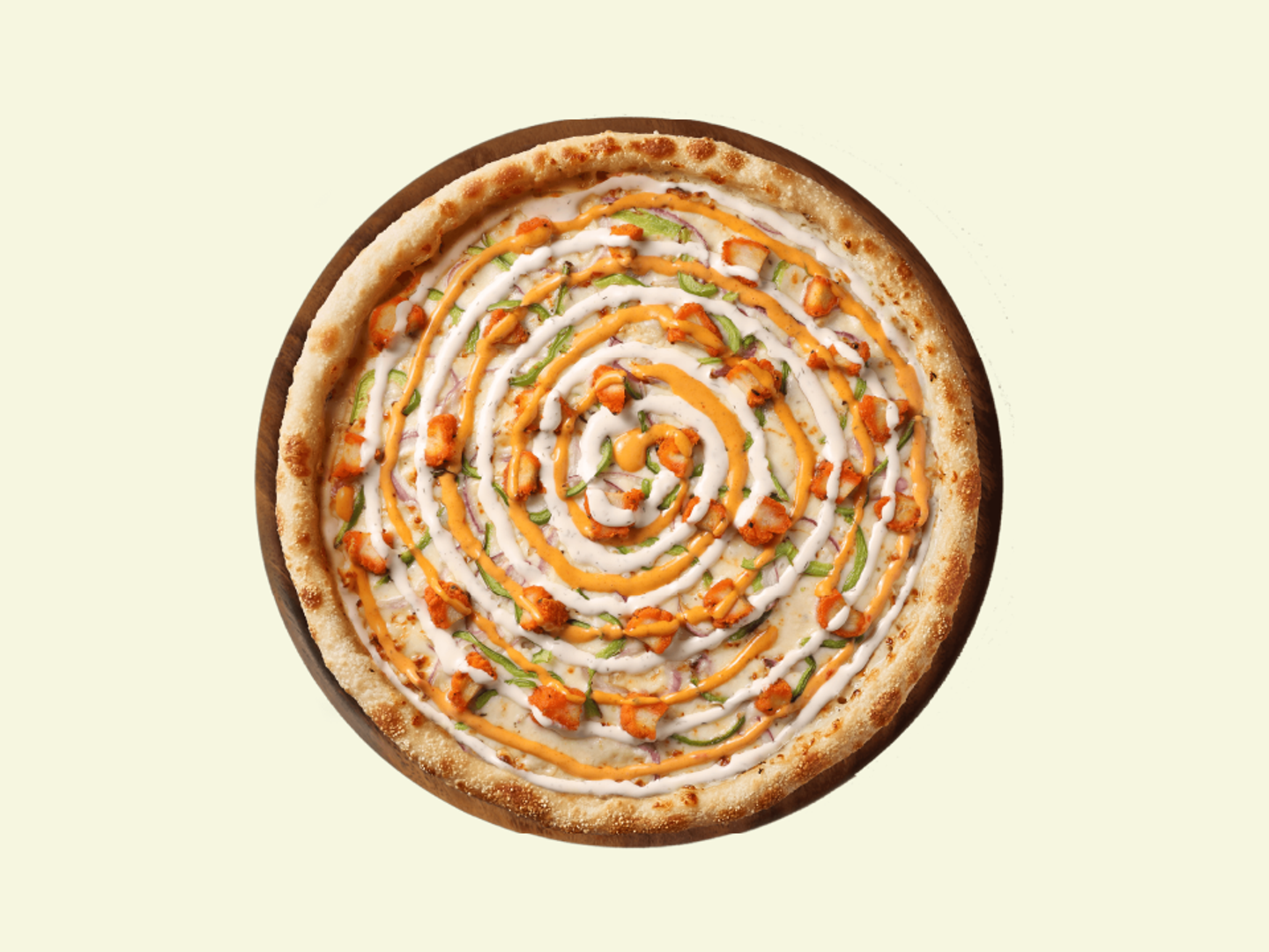 رانشي ديناميت دينمايت دجاج وسط - البيتزا الاصلية