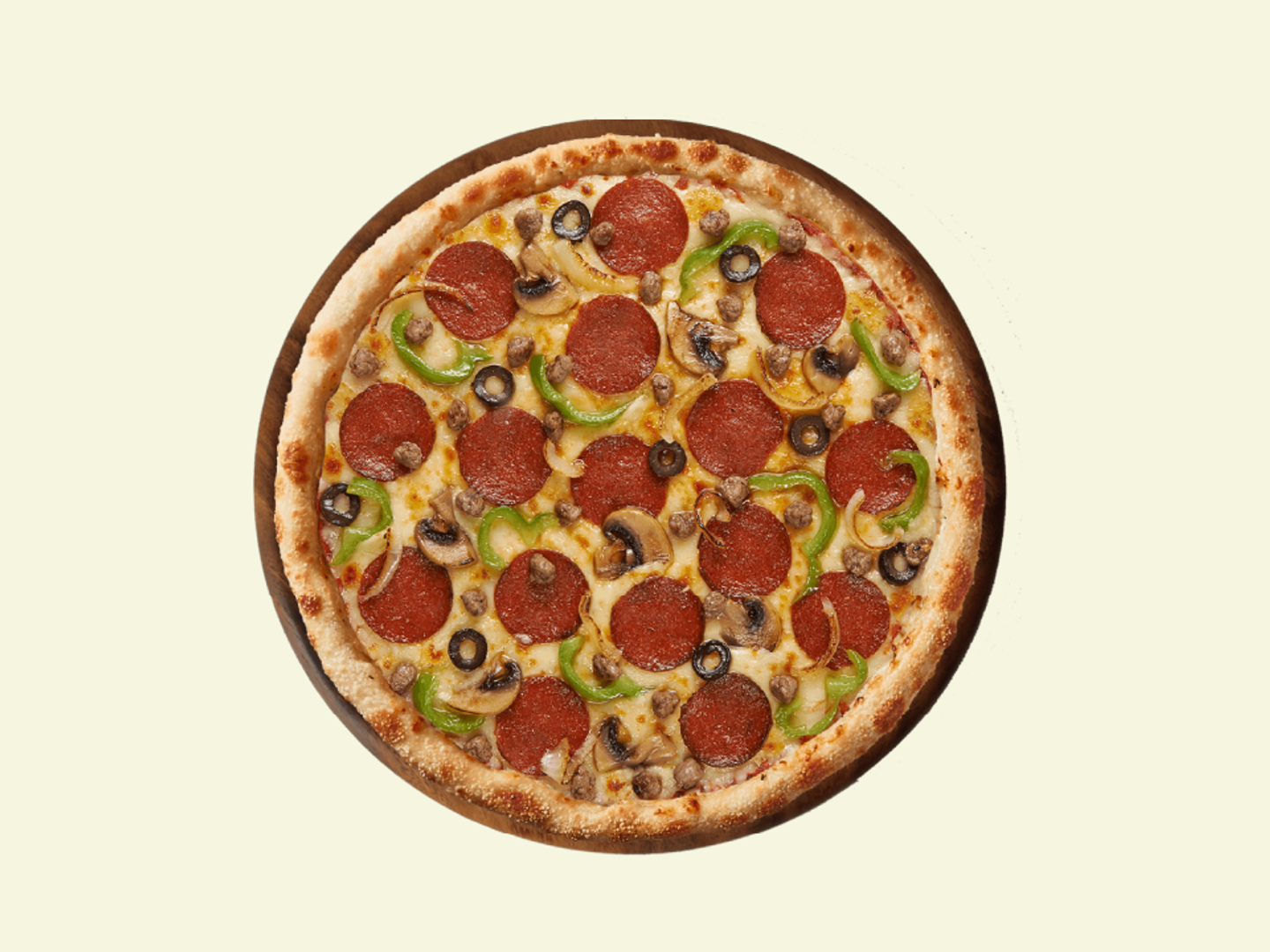 سوبريم ديلوكس - بيتــزا اختيارات الشيف الكبيرة