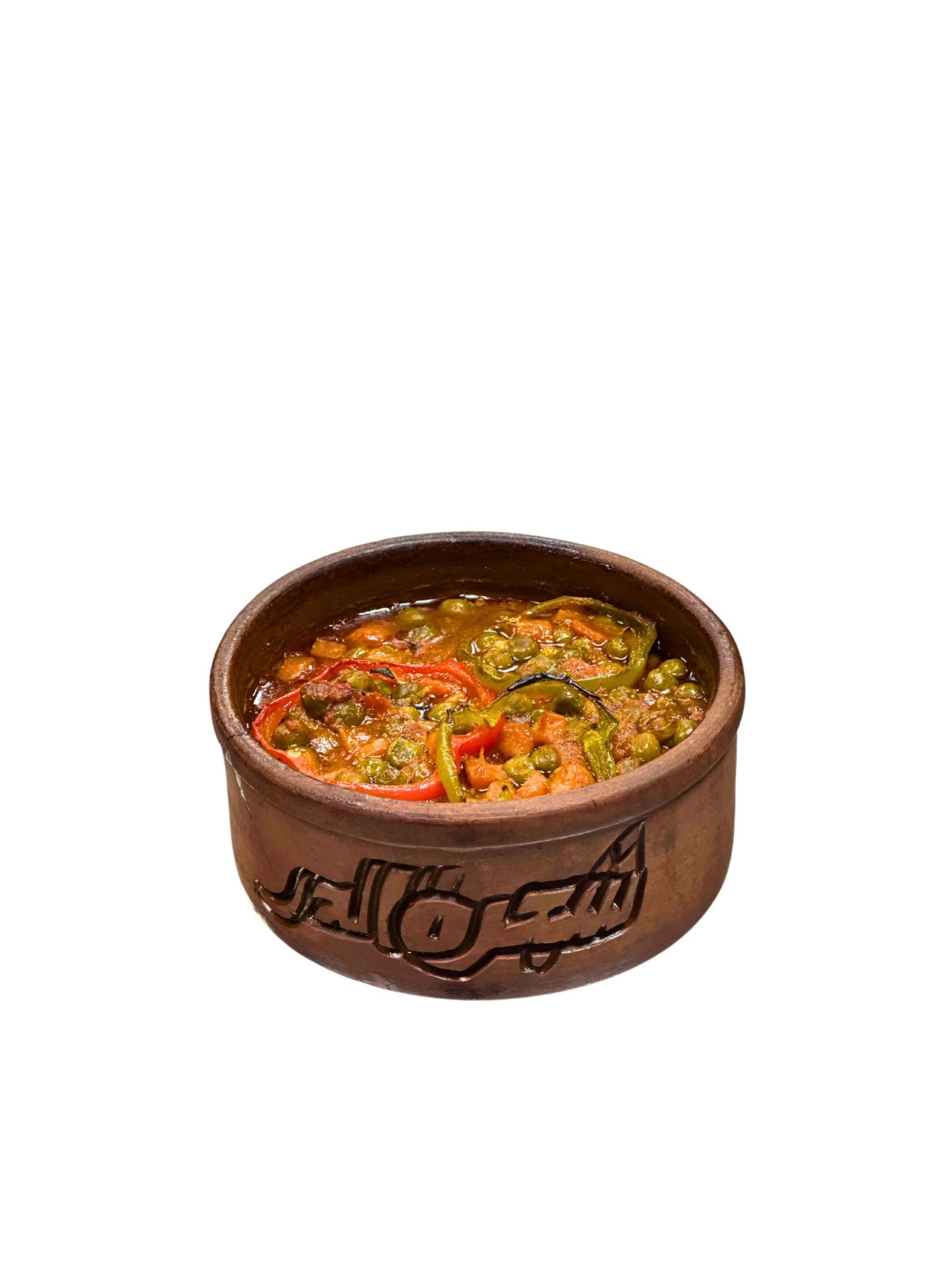 طاجن بازلاء باللحم