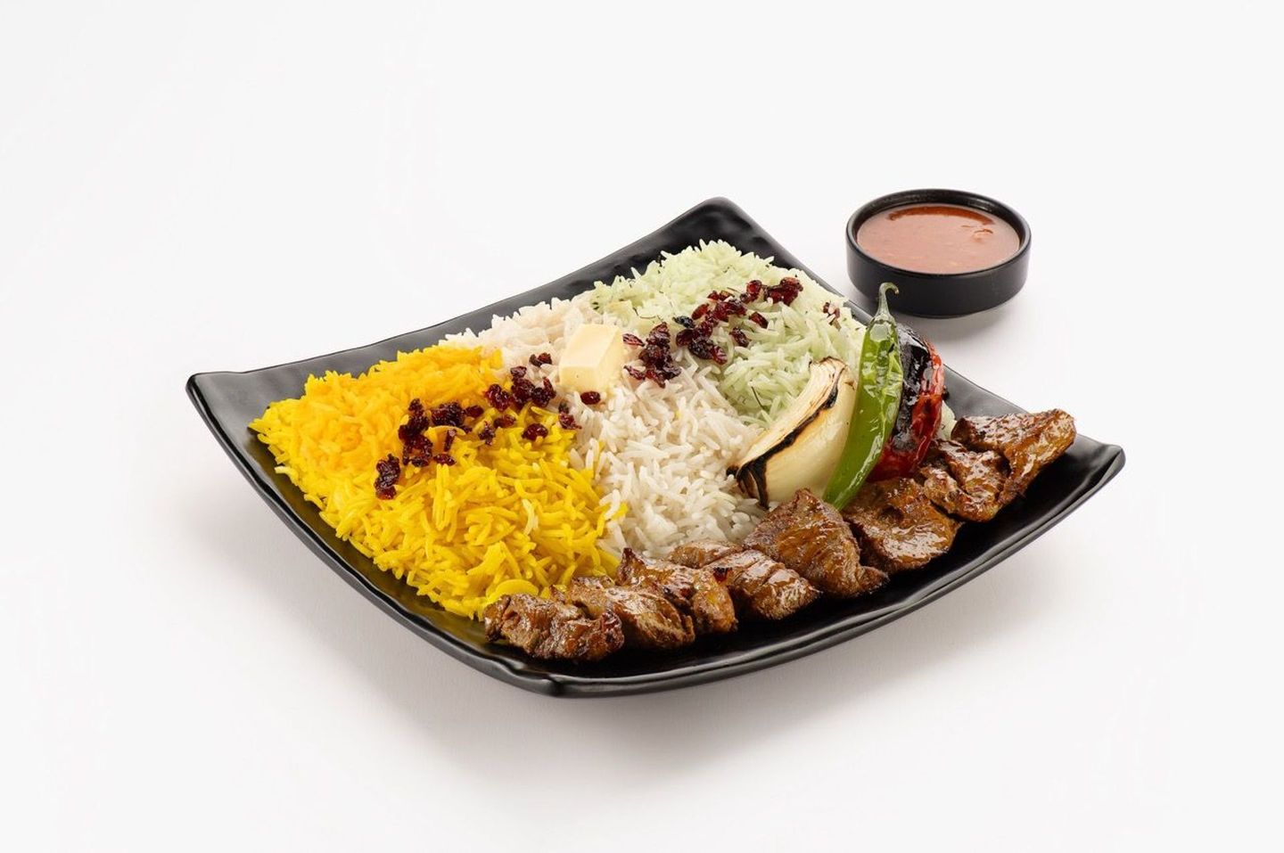 صحن شيشليك ( اوصال لحم)