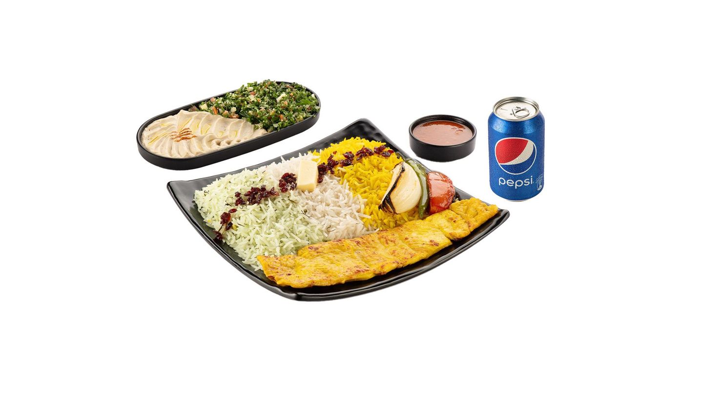 وجبة سرشباز (ستيك دجاج )