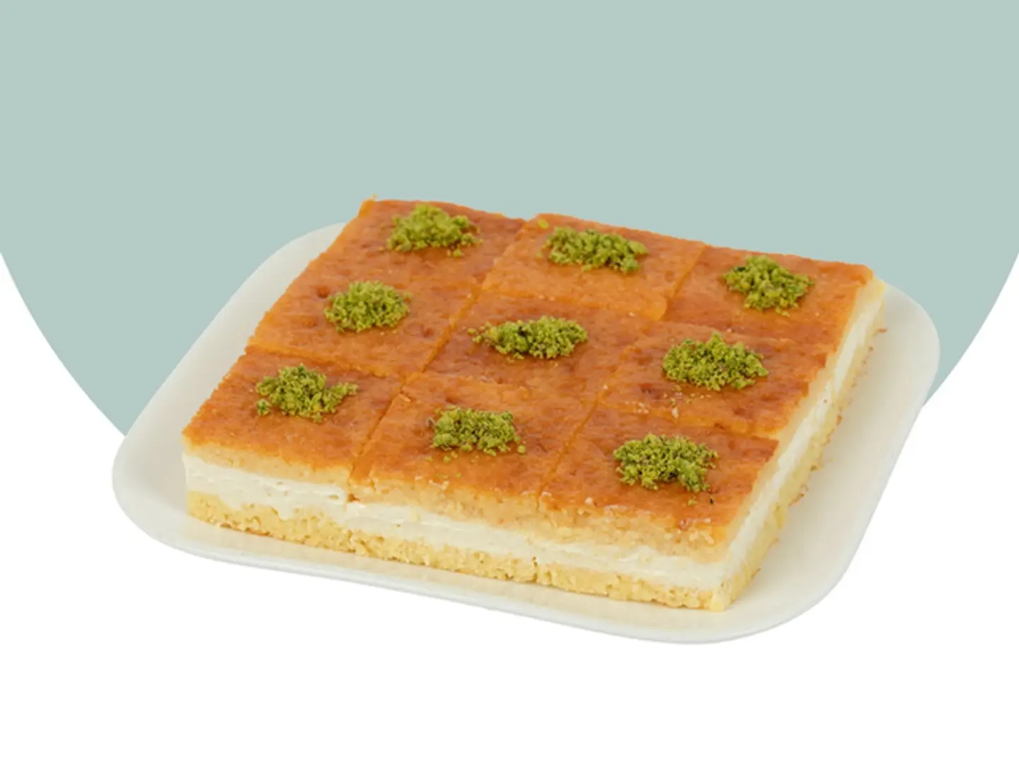 Basbousa With Cream Half A Kilo