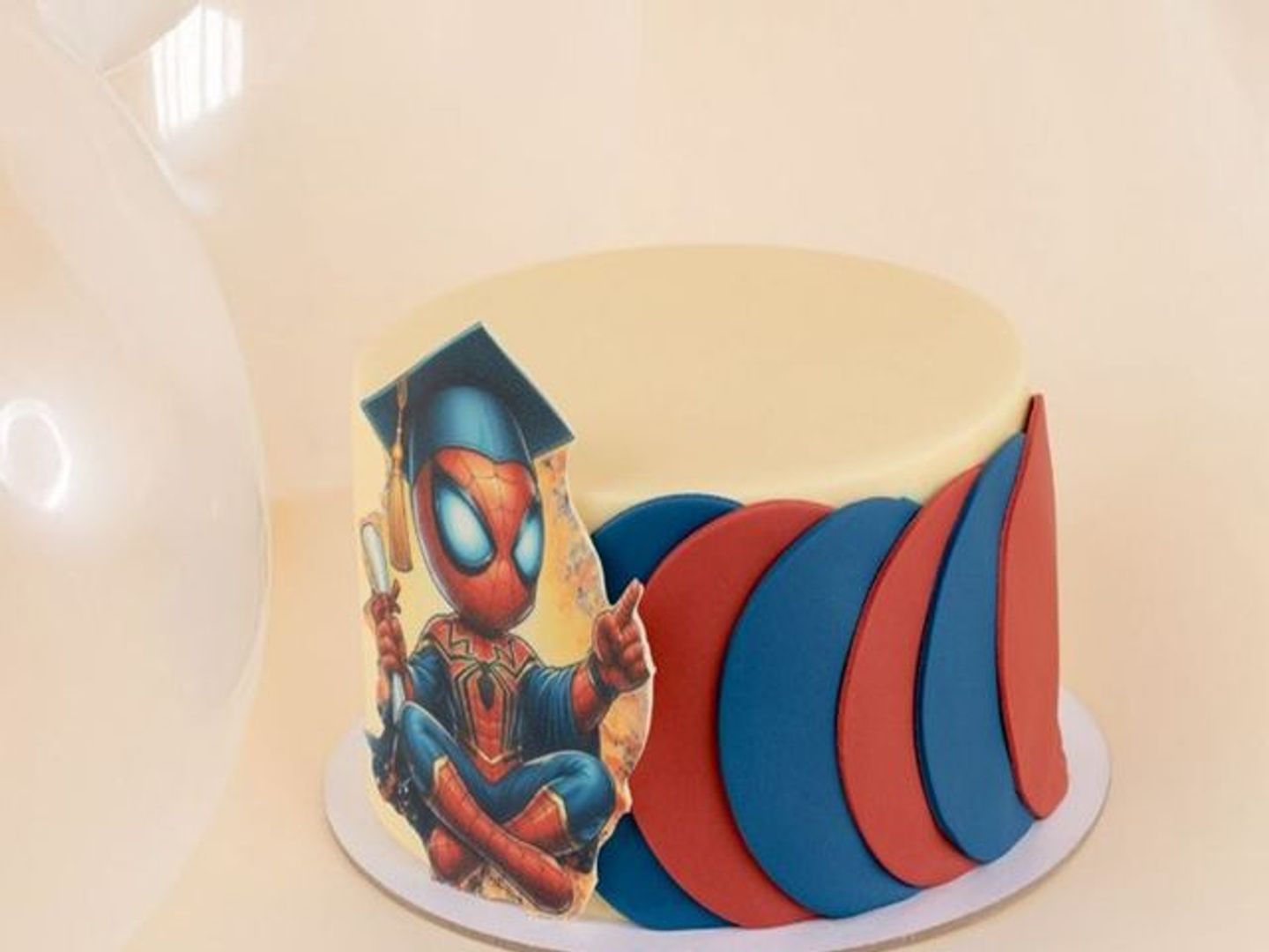 Spider Man Graduation Cake Topper
