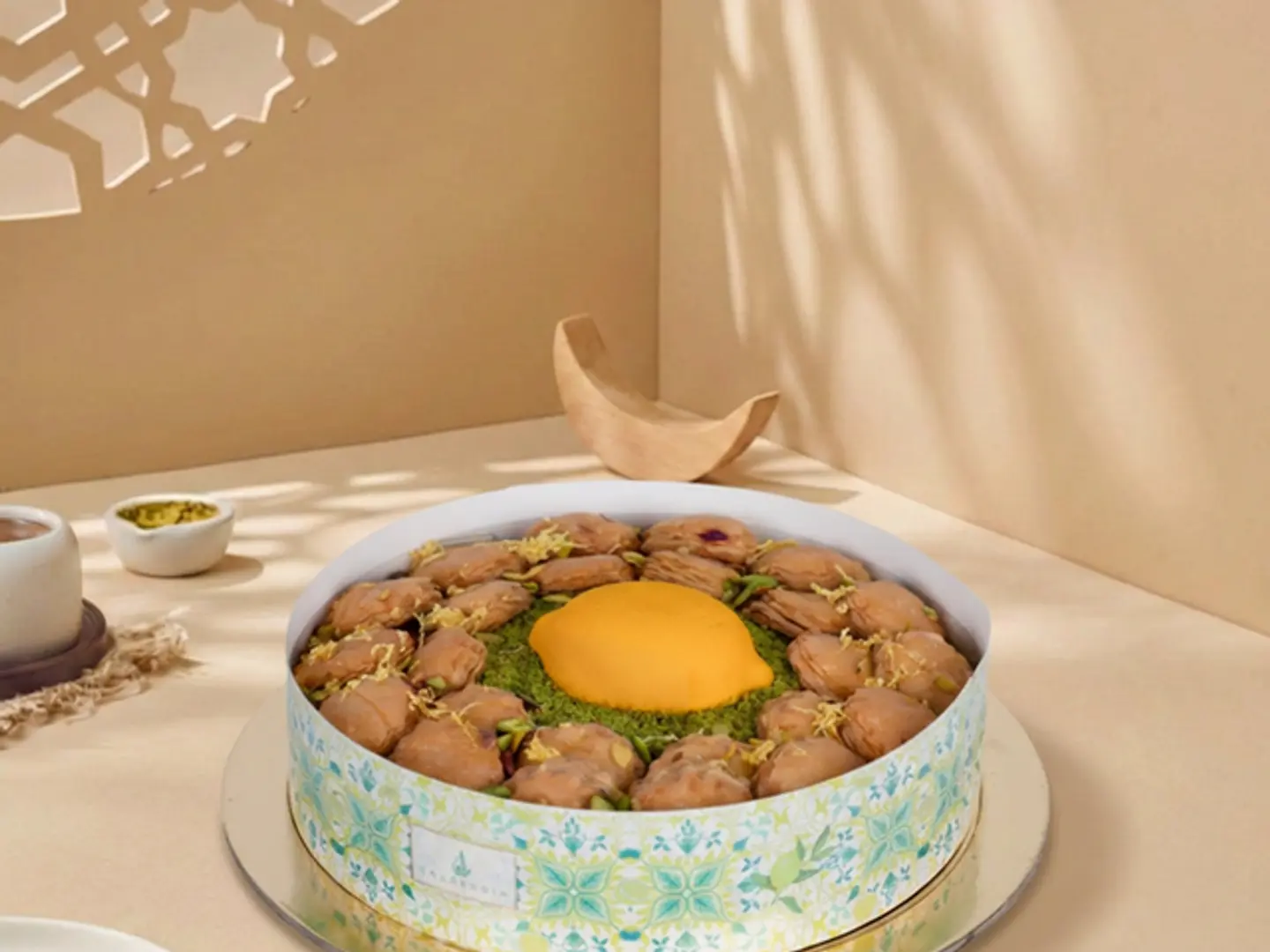 قالب بقلاوة الليمون