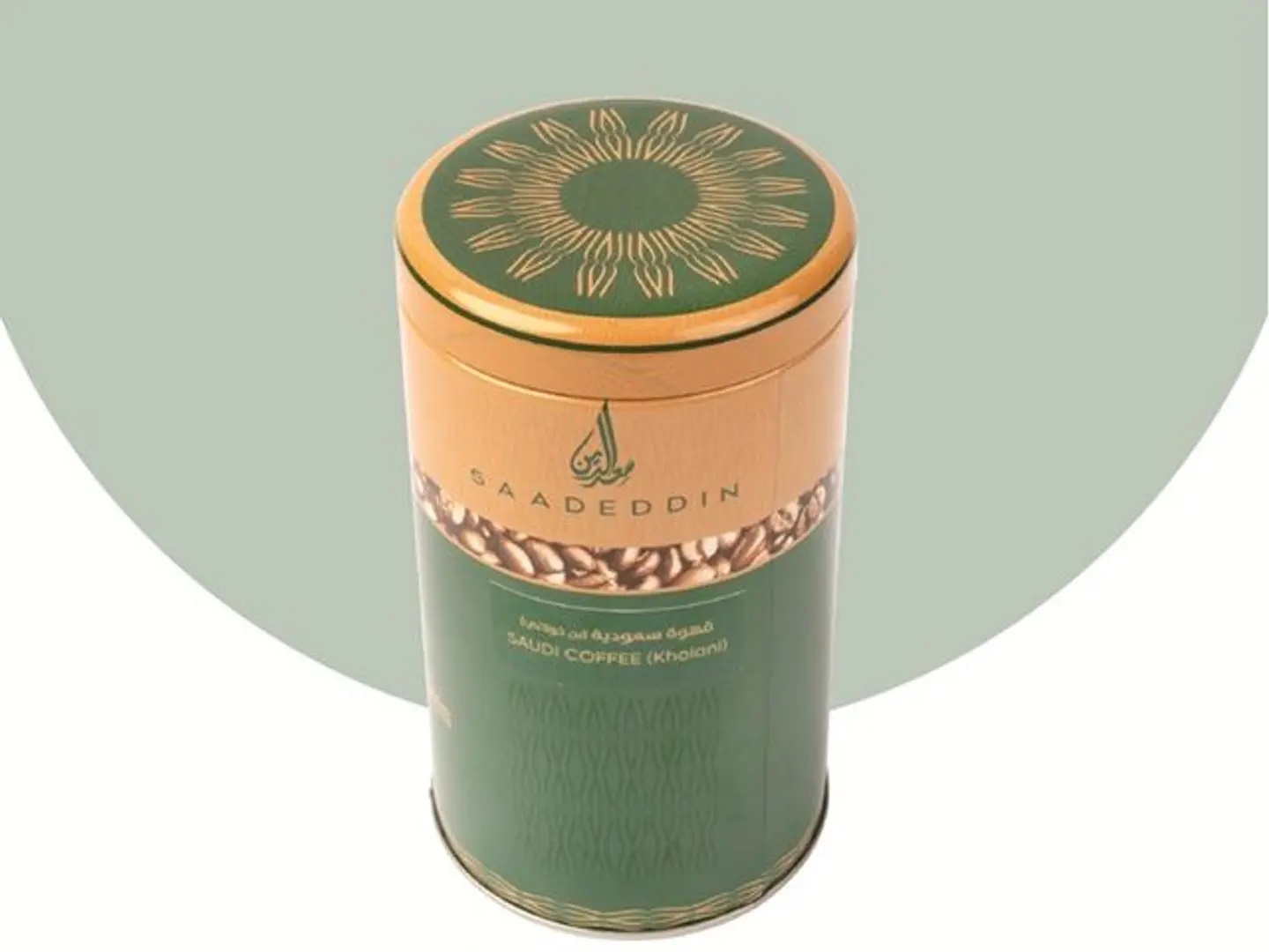 علبة قهوة عربي بن خولاني