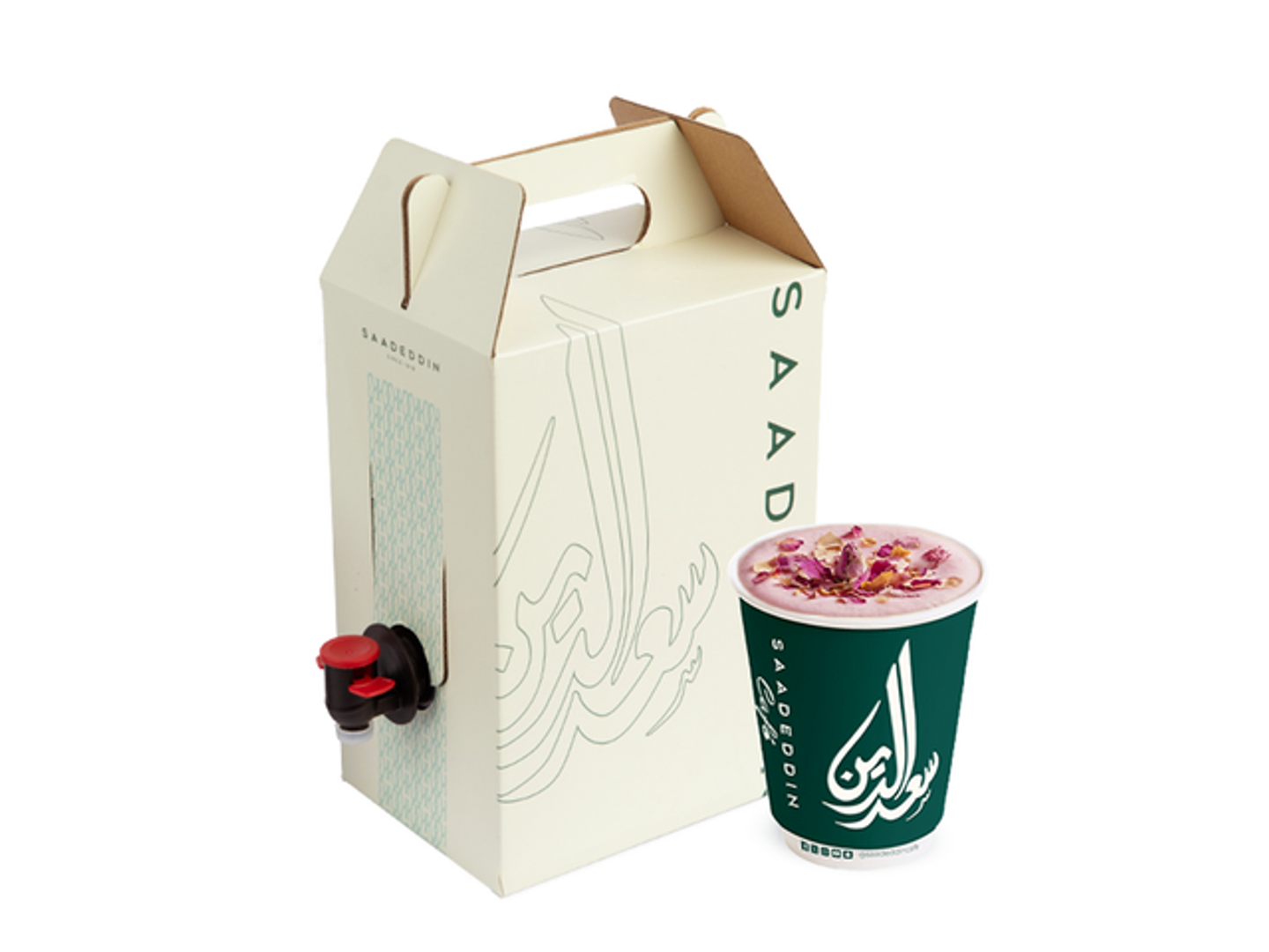 دله شاي وردي كشميري ١ لتر