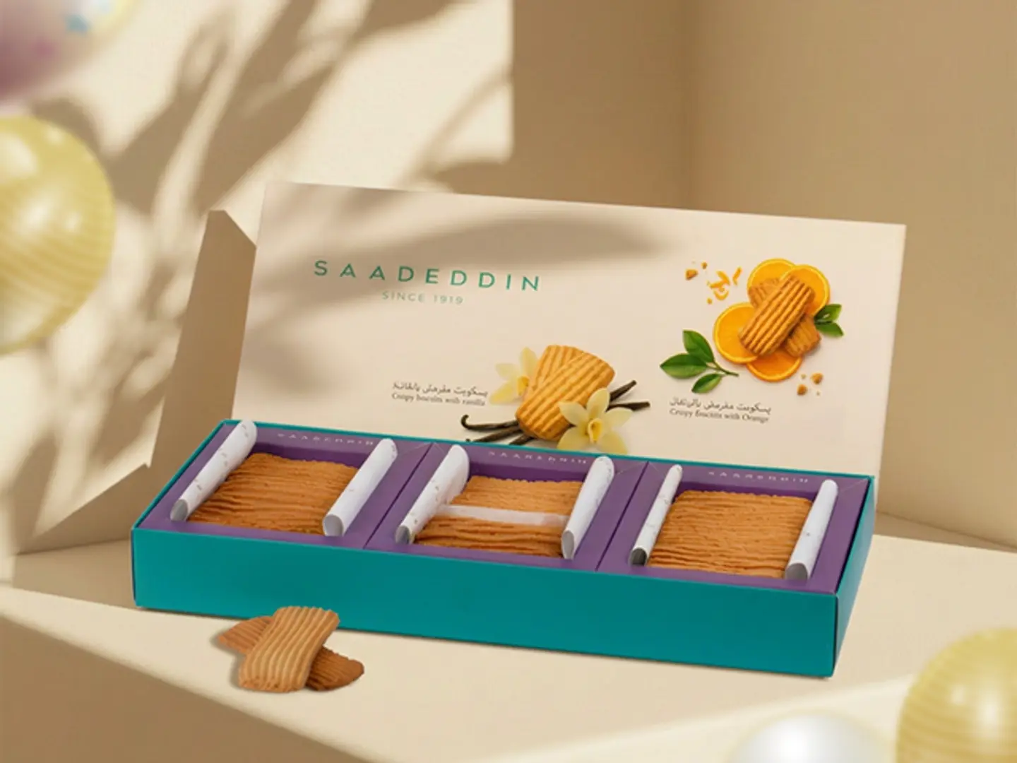 Vanilla & Orange Biscuit Box