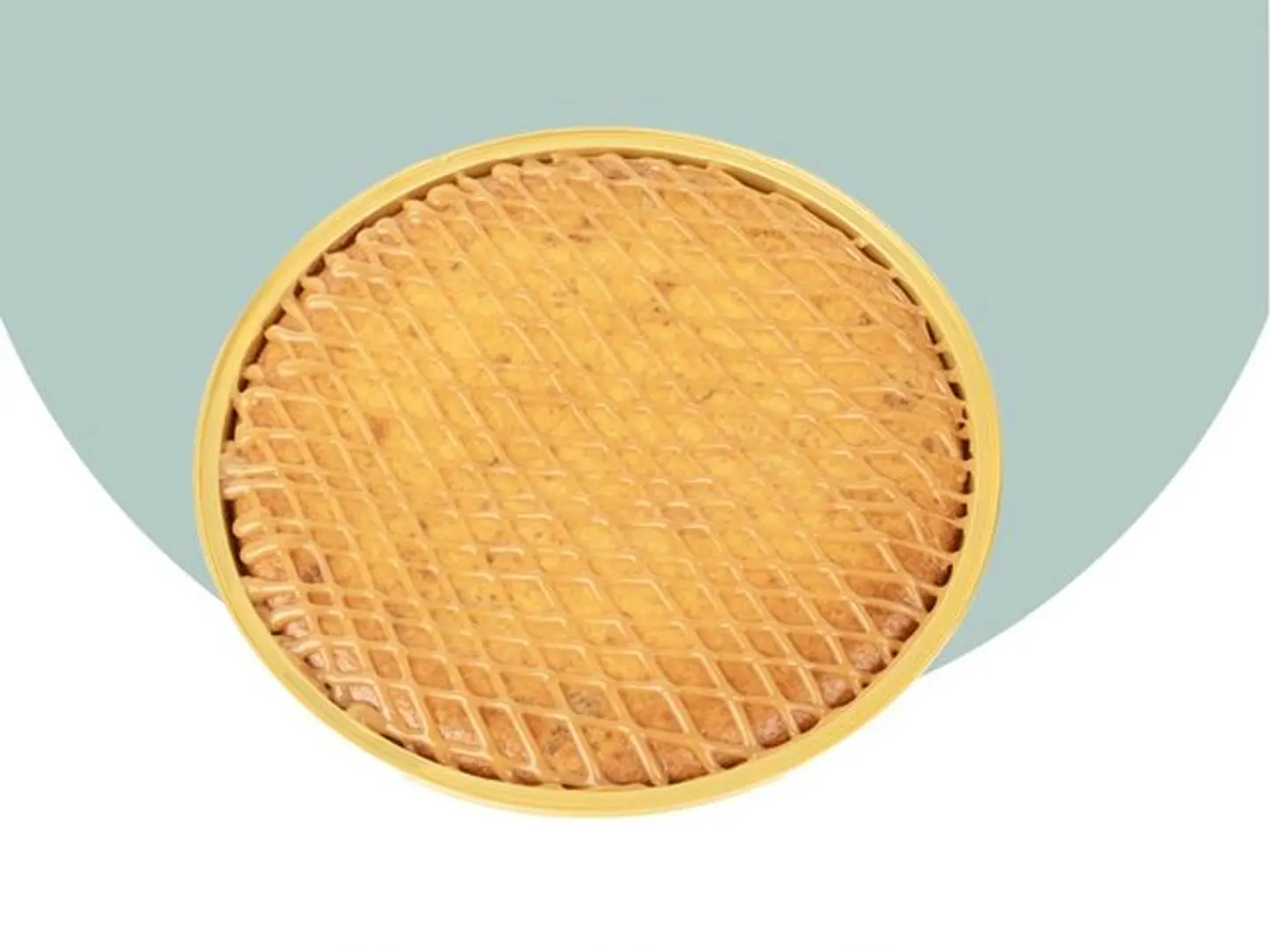 Basbousa With Caramel, Medium Plate