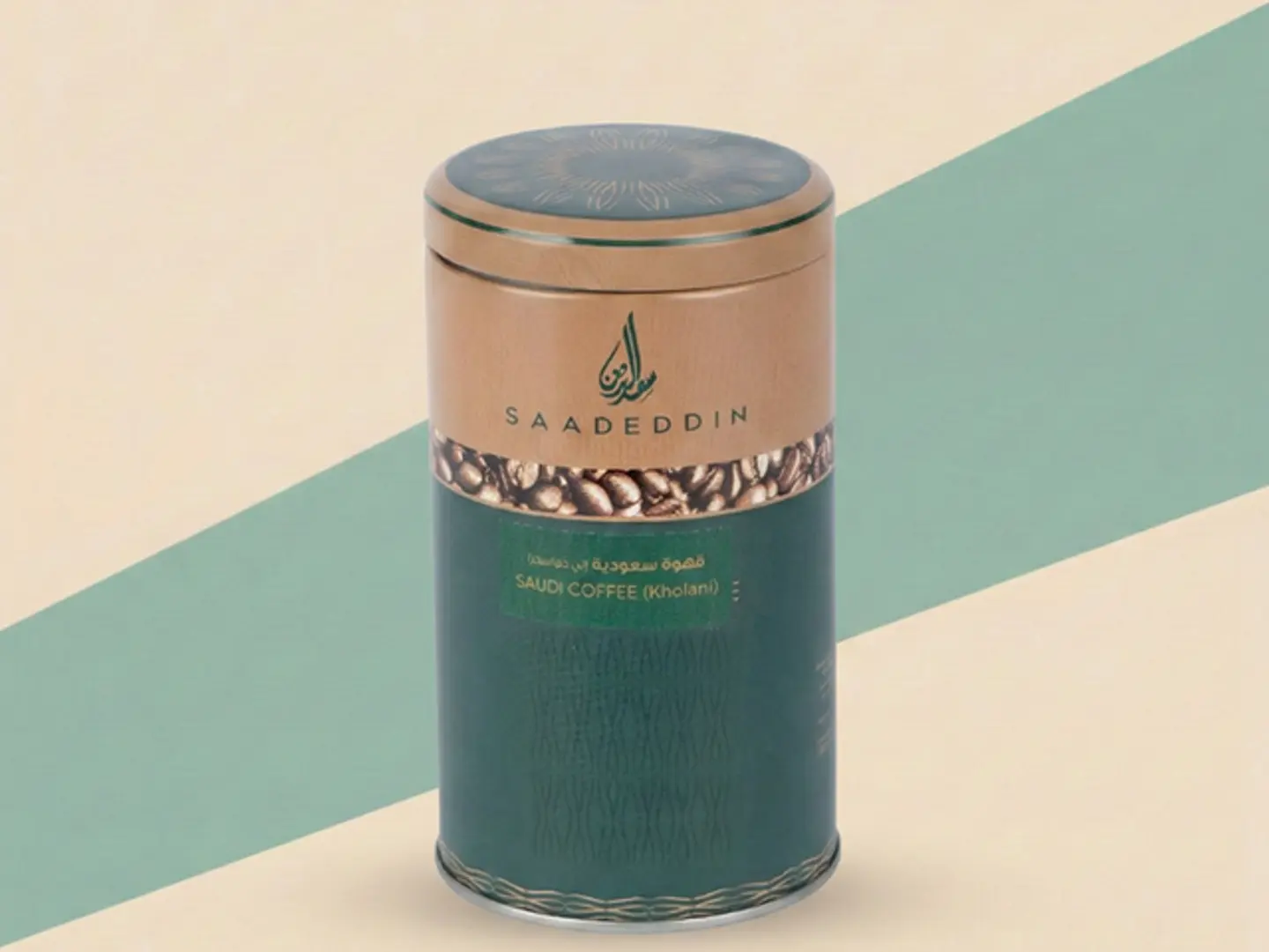 علبة قهوة عربي بن خولاني