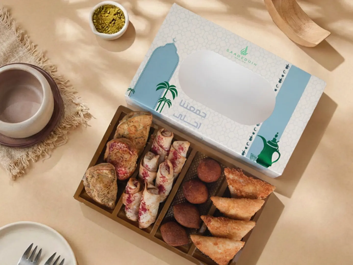 بوكس مشكل مقبلات رمضان صغير