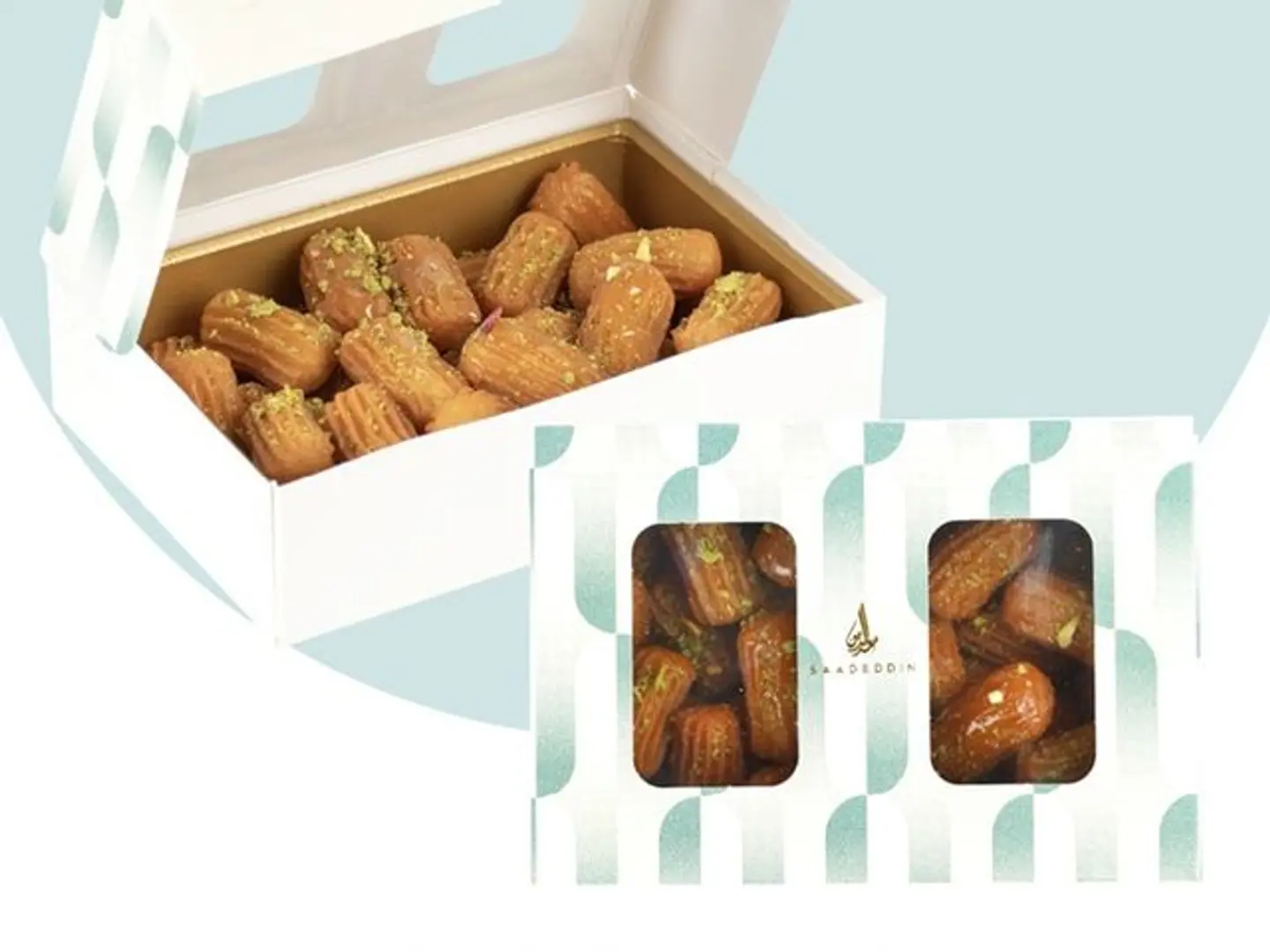علبة بلح الشام صغير