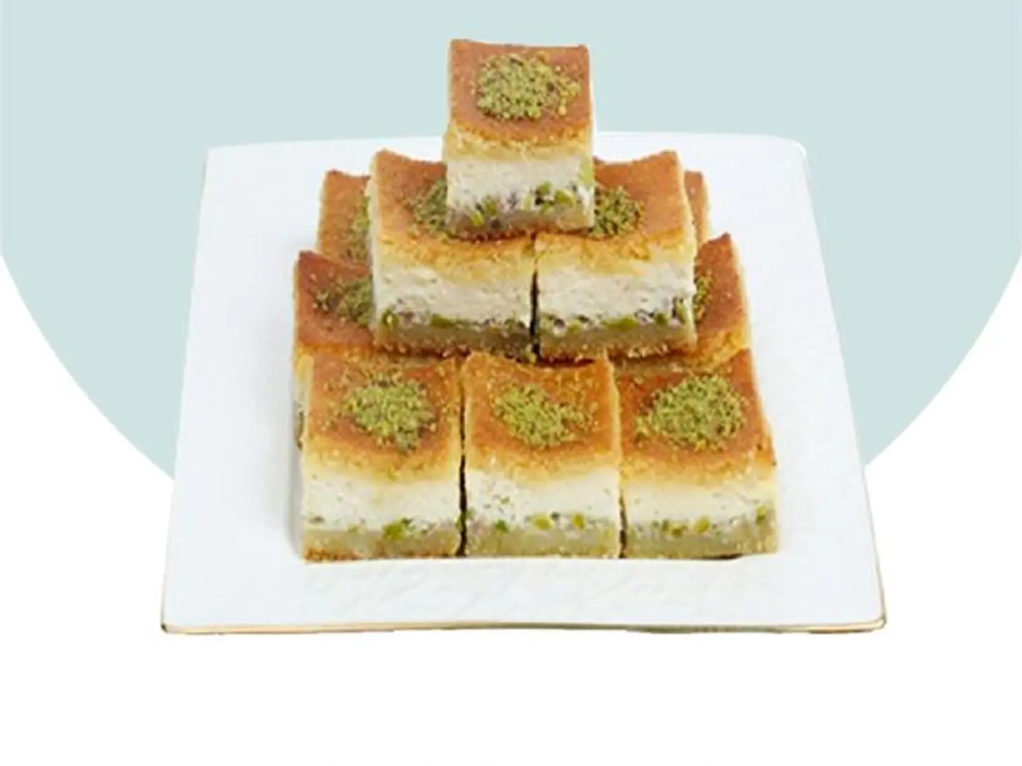 معمول مد قشطة وفستق ١ ك