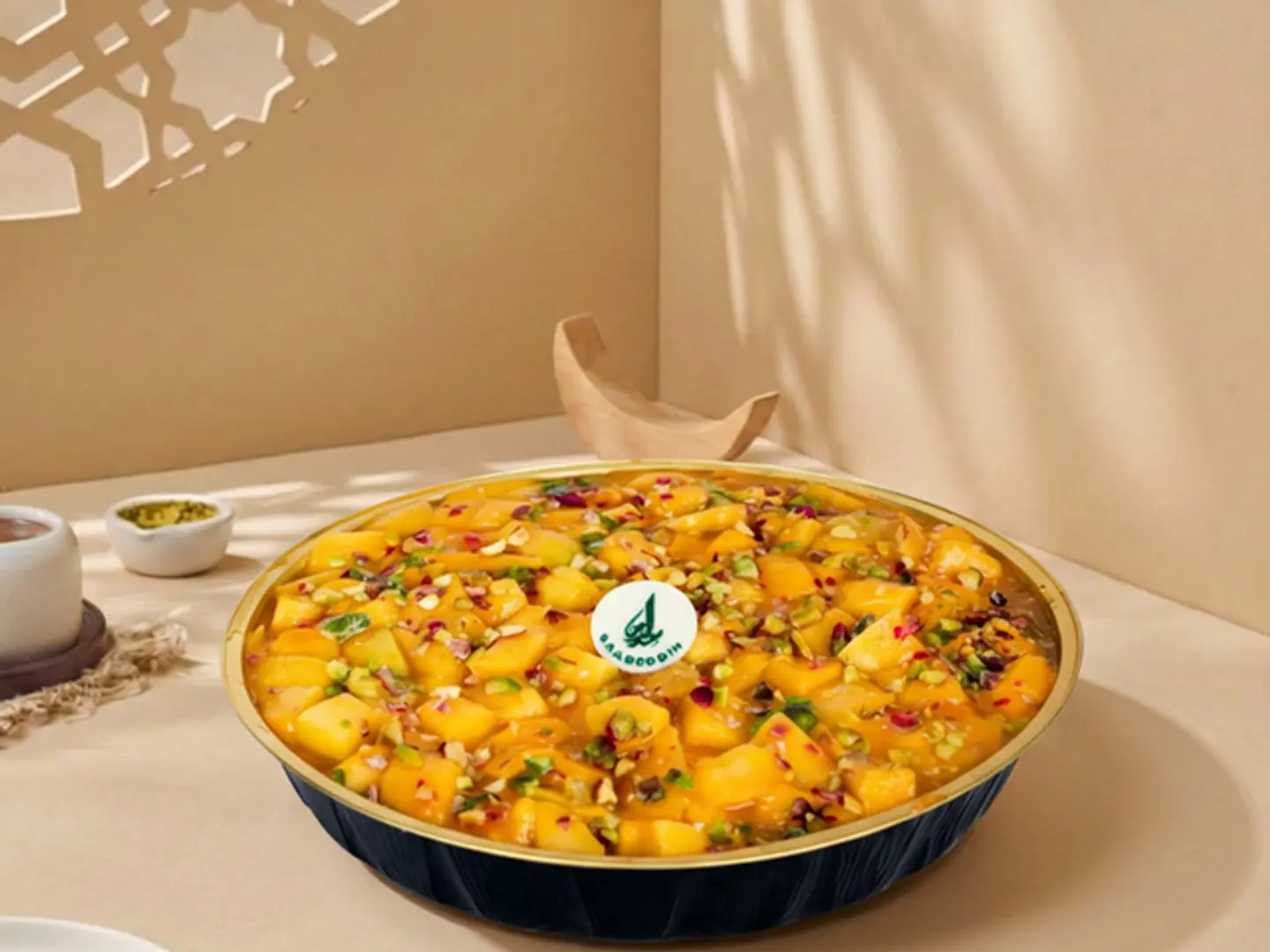 صحن بروليه مانجو