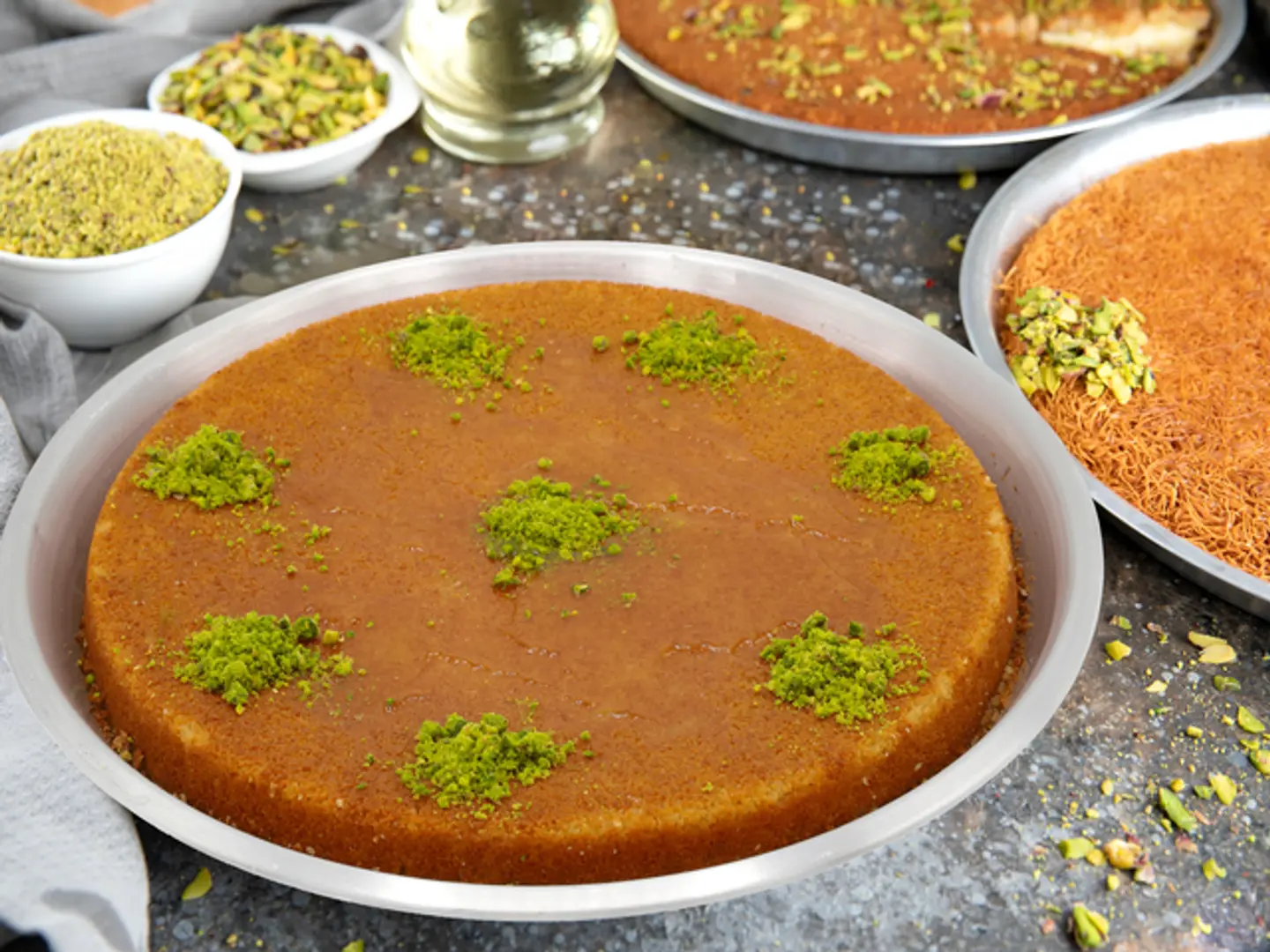 كنافة قشطة ناعمة نصف كيلو
