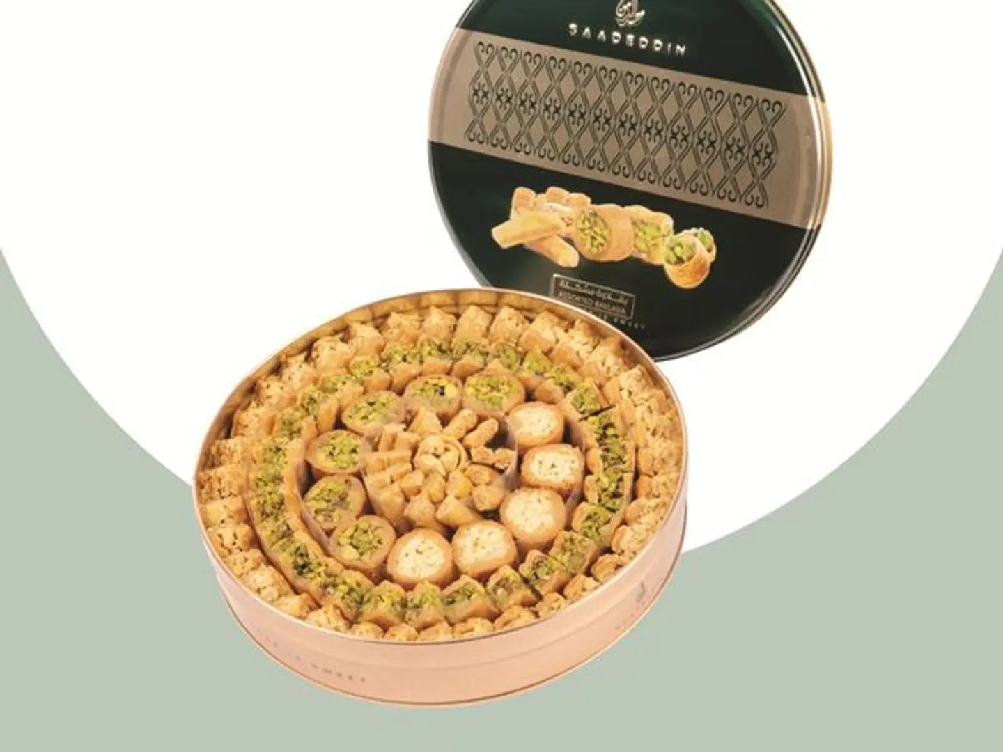 Special Round Mix Baklawa Box