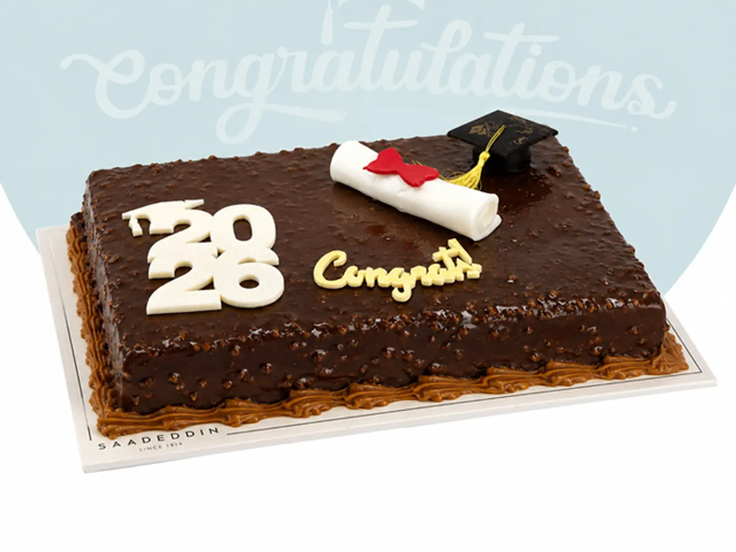 Roche Graduation Cake