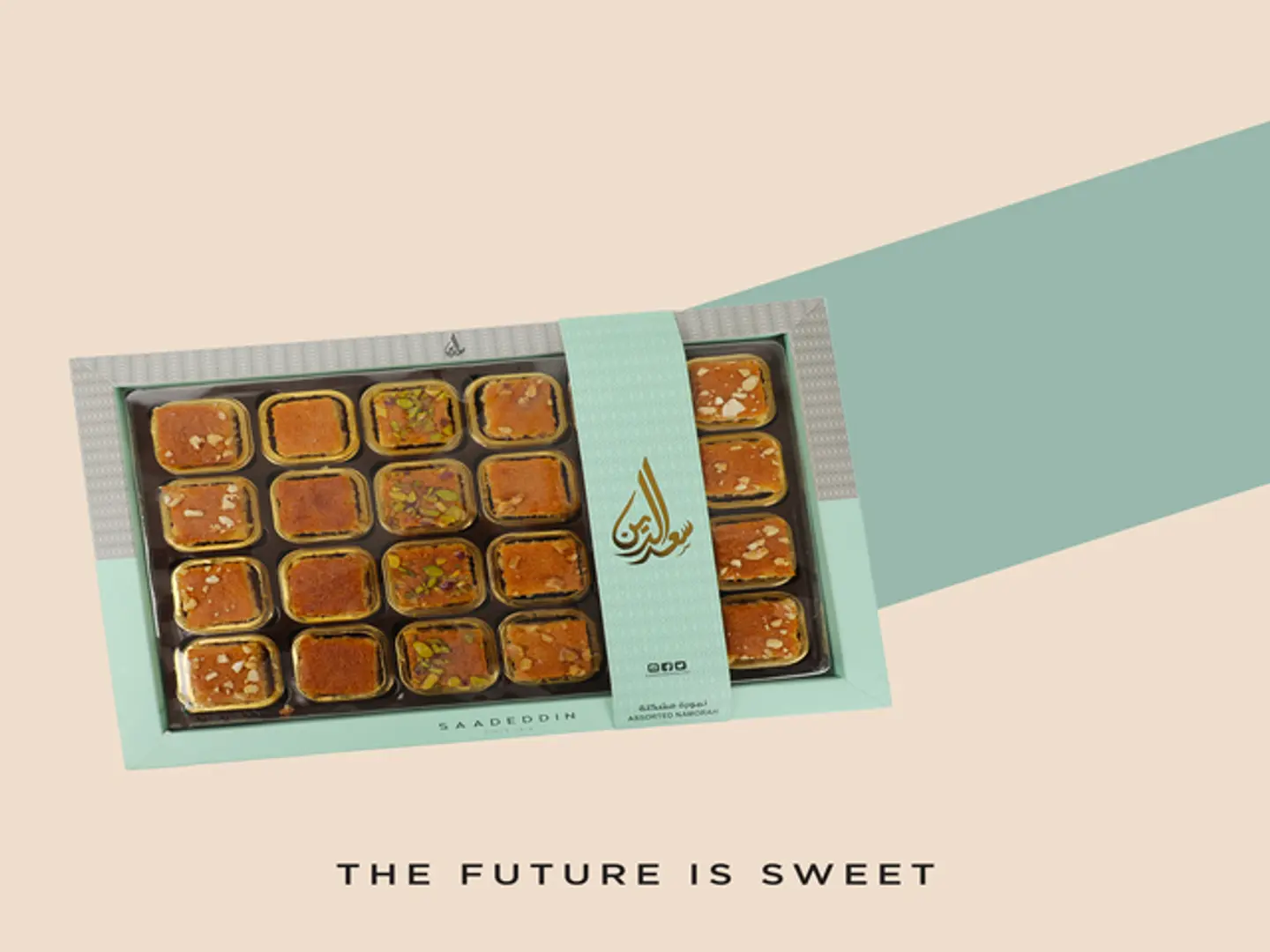 Large Mixed Basbousa Box