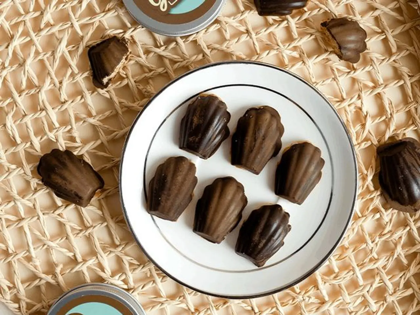 Coverd Chocolate Madeleine Keto