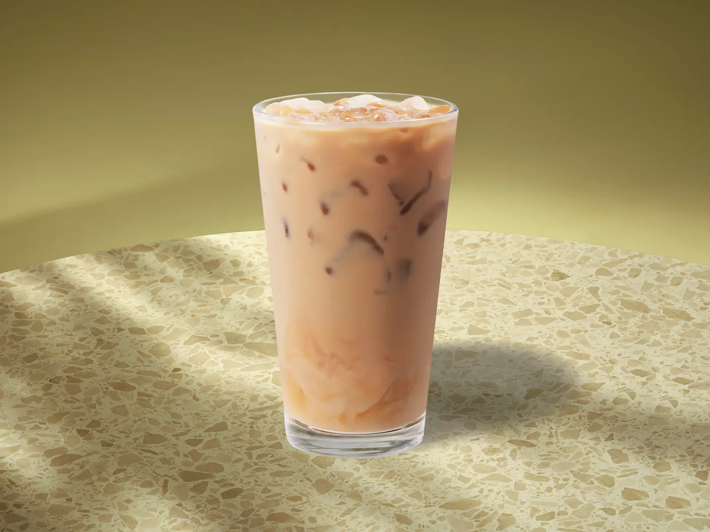 لاتيه التمر المثلج