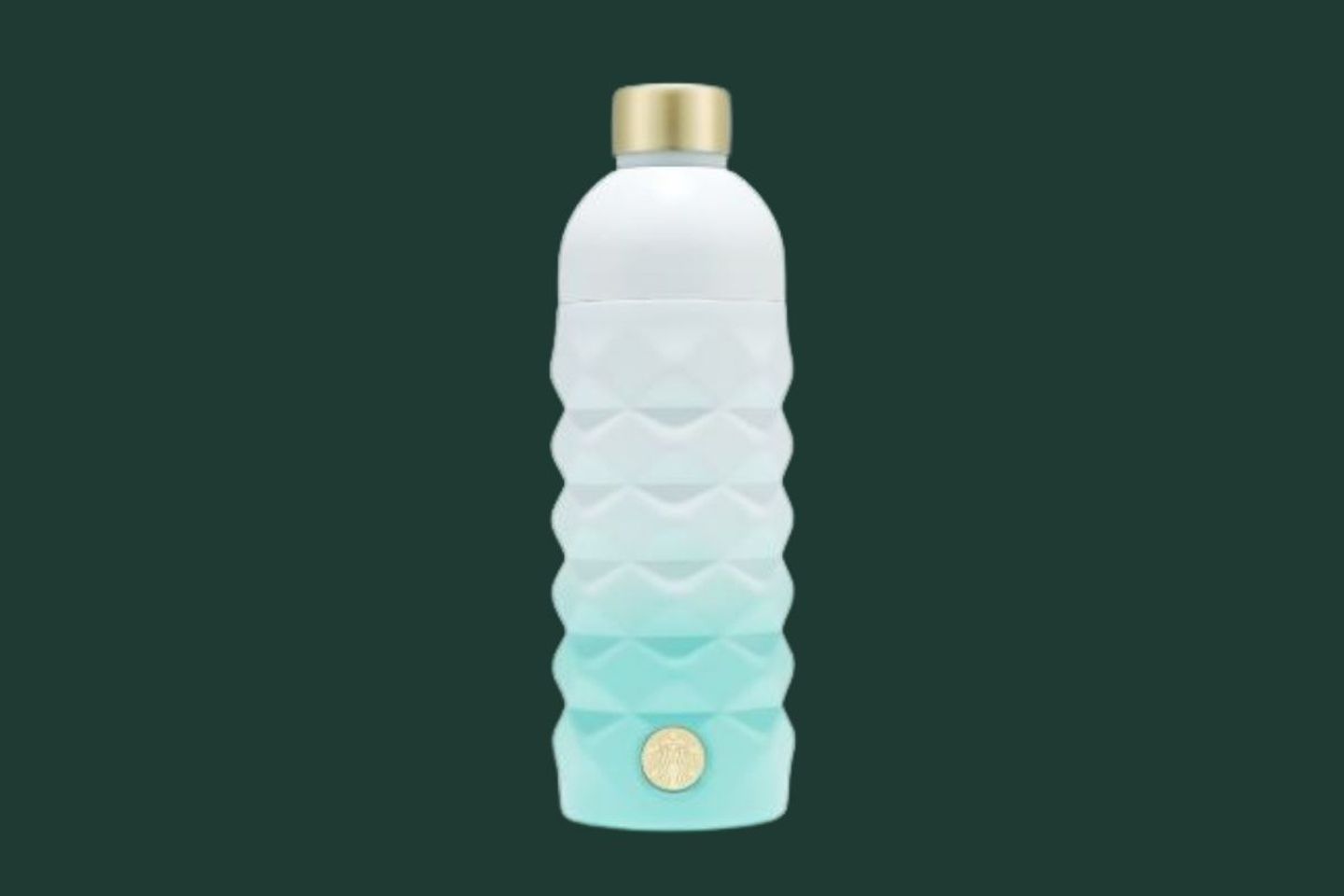 Stainless Steel Bottle Diamond Blu Ombre 16oz