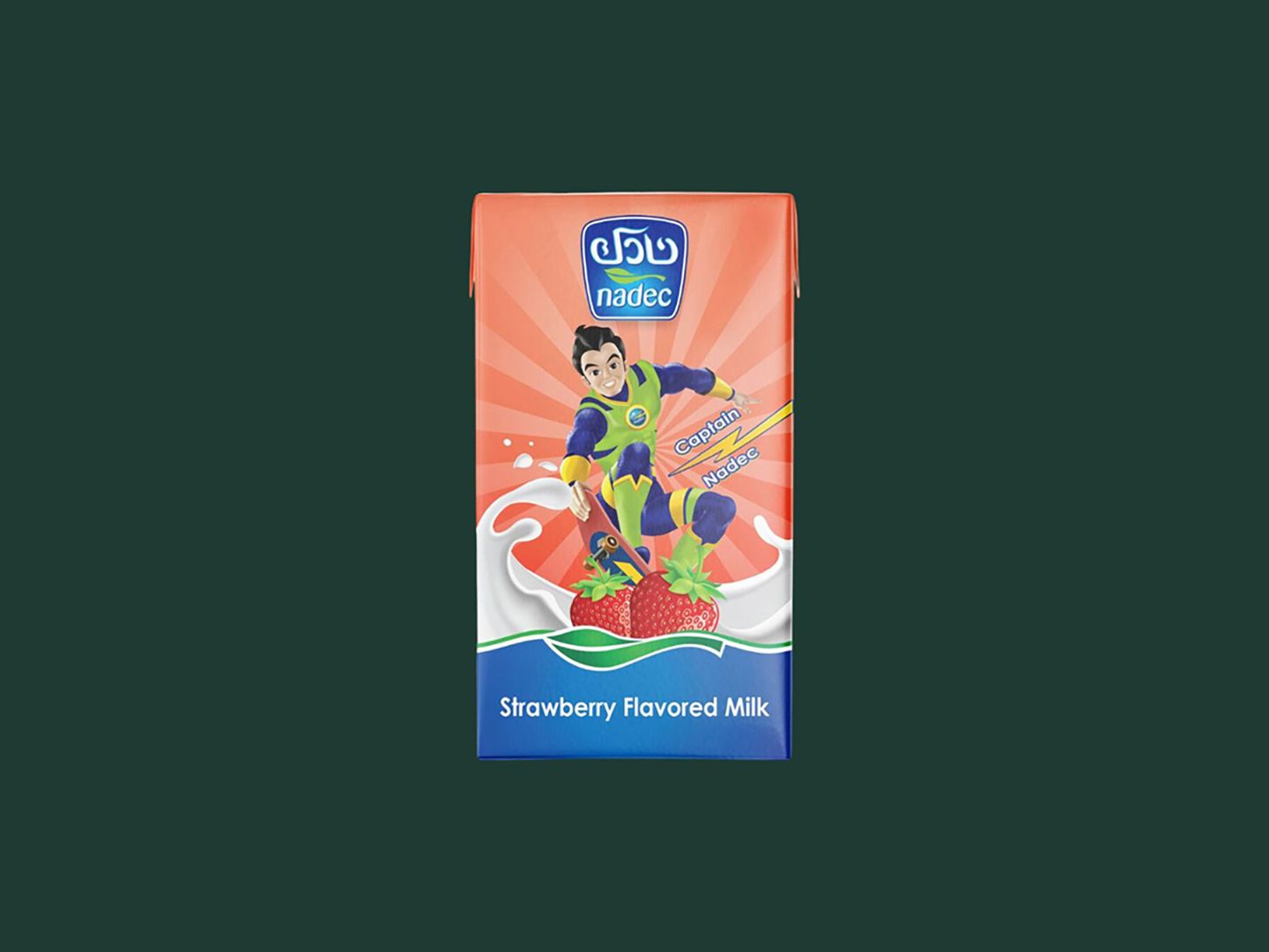 Nadec Strawberry Milk 125ml