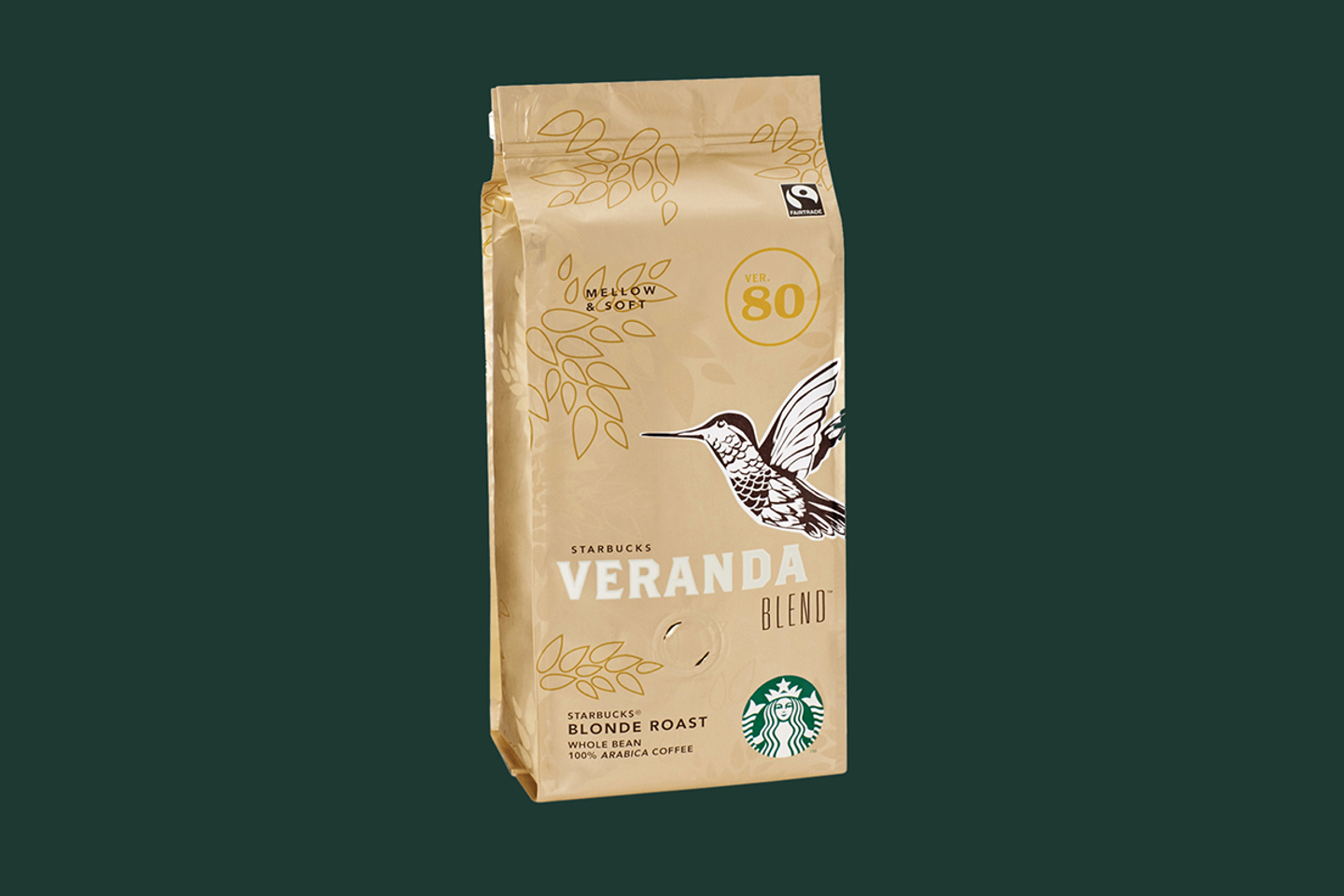 Whole Bean Coffee Veranda 250g